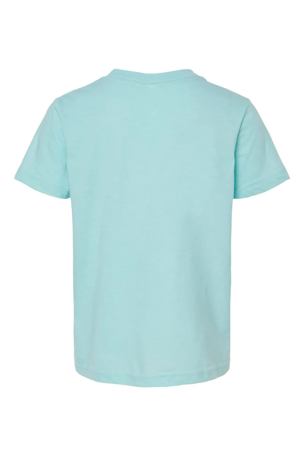Tultex Jugend Fein-Jersey Kurzarm Rundhals T-Shirt - Heather Purist Blau