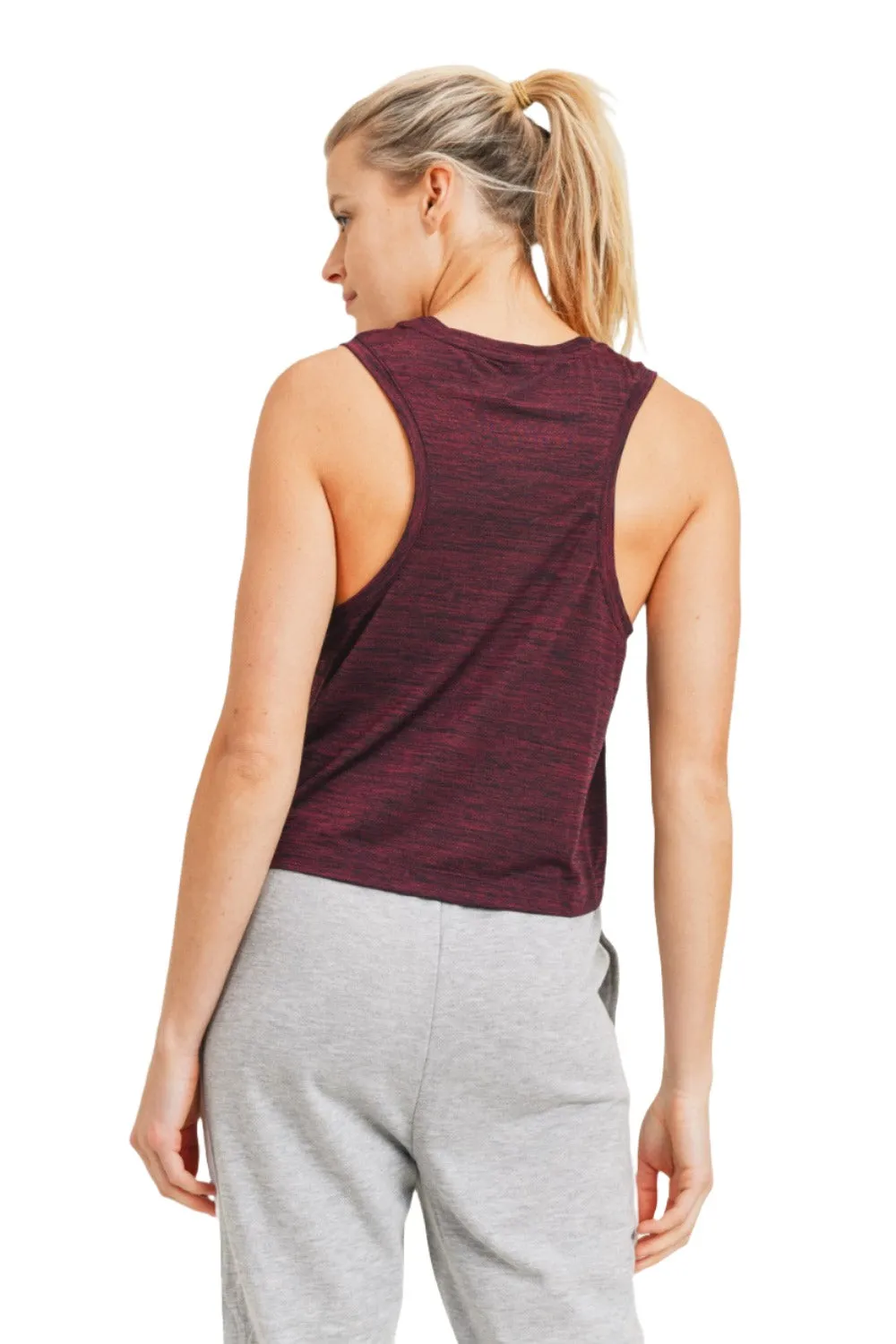 Zweifarbiges Essential Racerback Tanktop (AT3089)