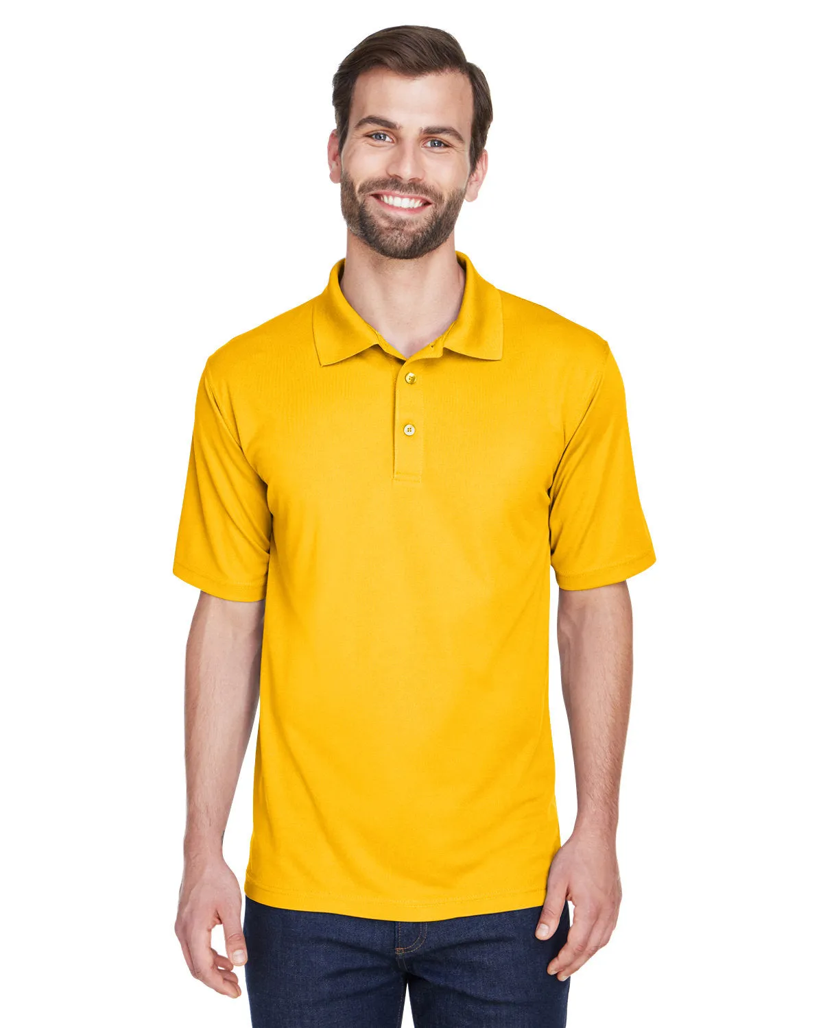 UltraClub 8210 Herren Cool & Dry Mesh-Piqué-Polo