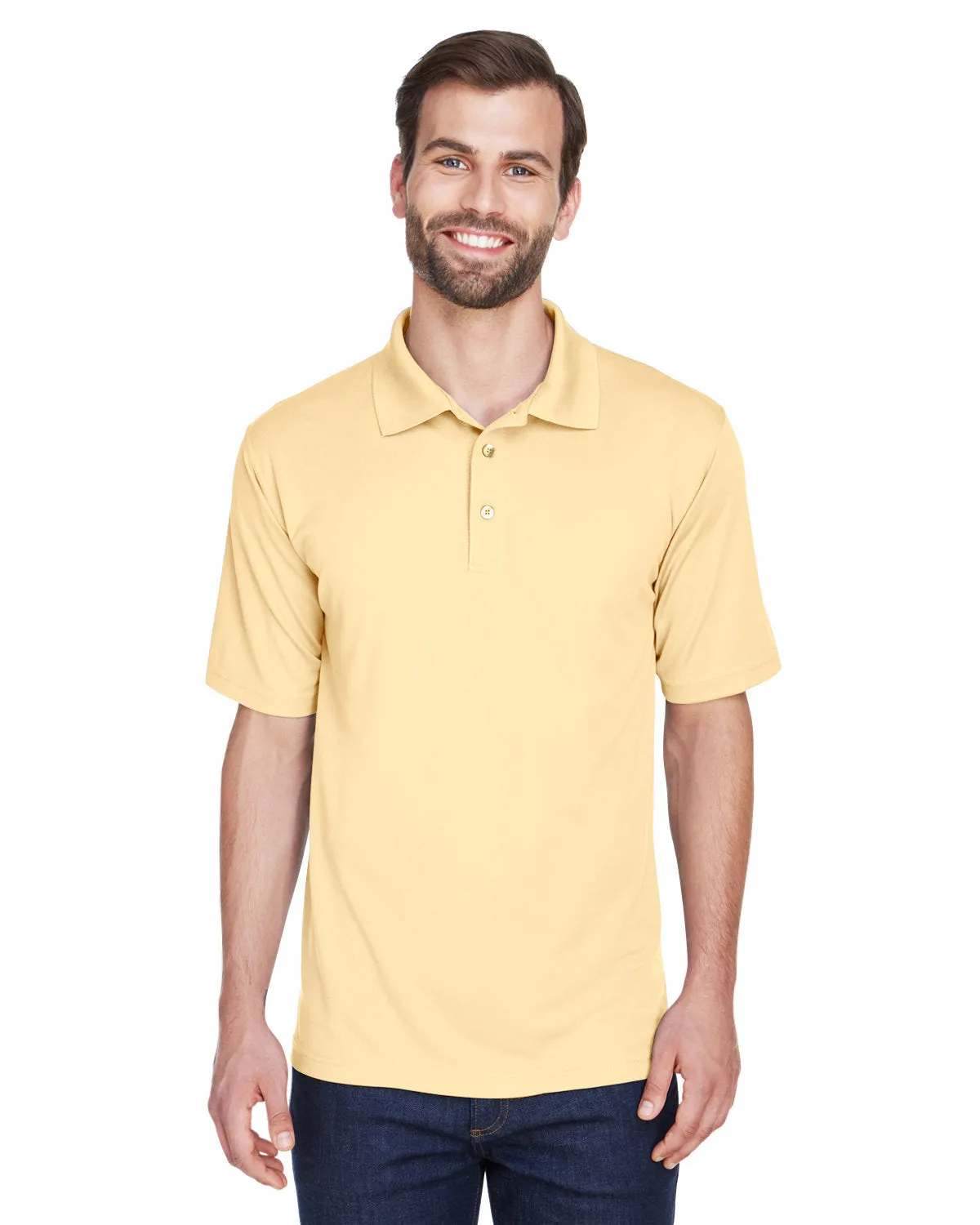 UltraClub 8210 Herren Cool & Dry Mesh-Piqué-Polo