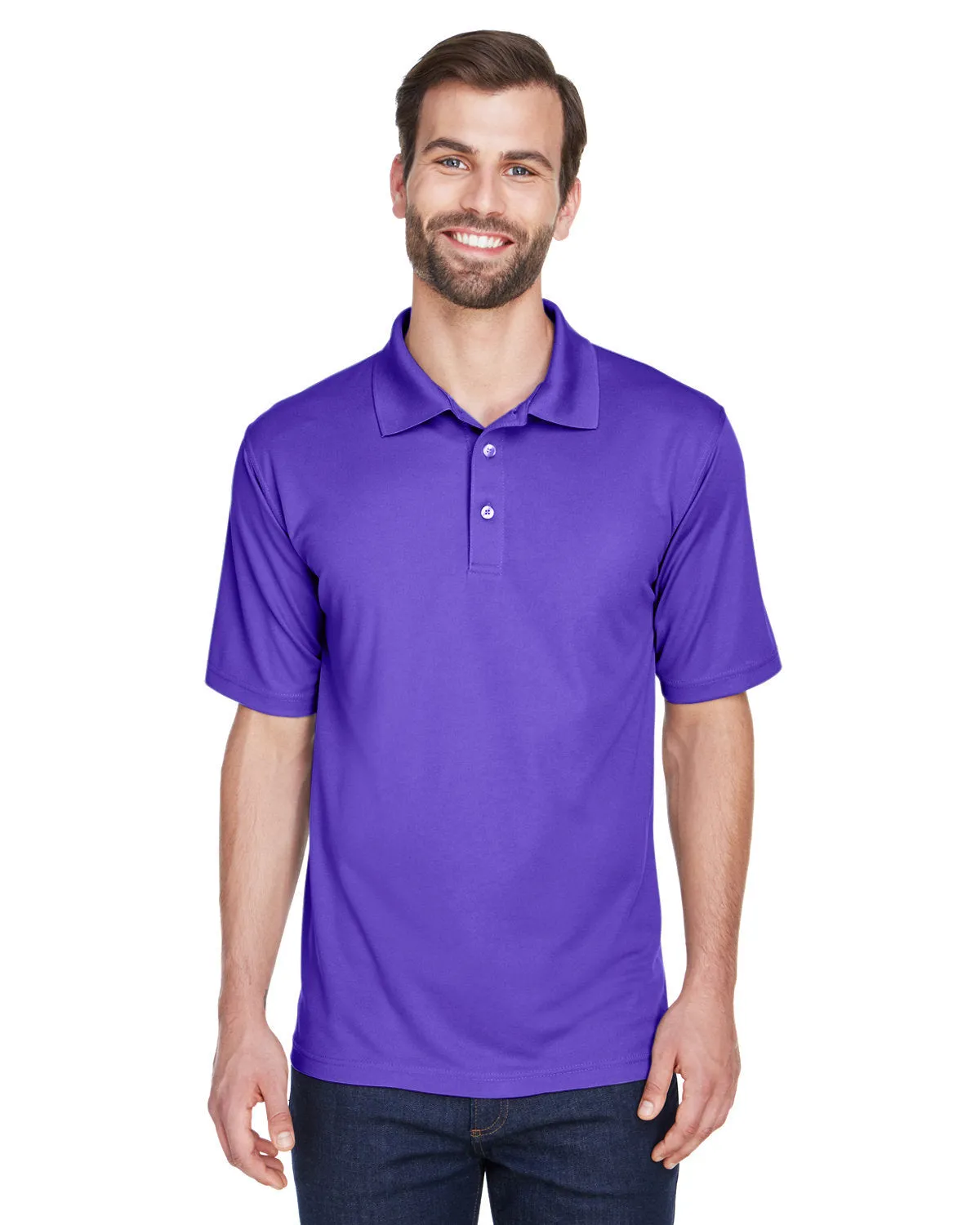 UltraClub 8210 Herren Cool & Dry Mesh-Piqué-Polo