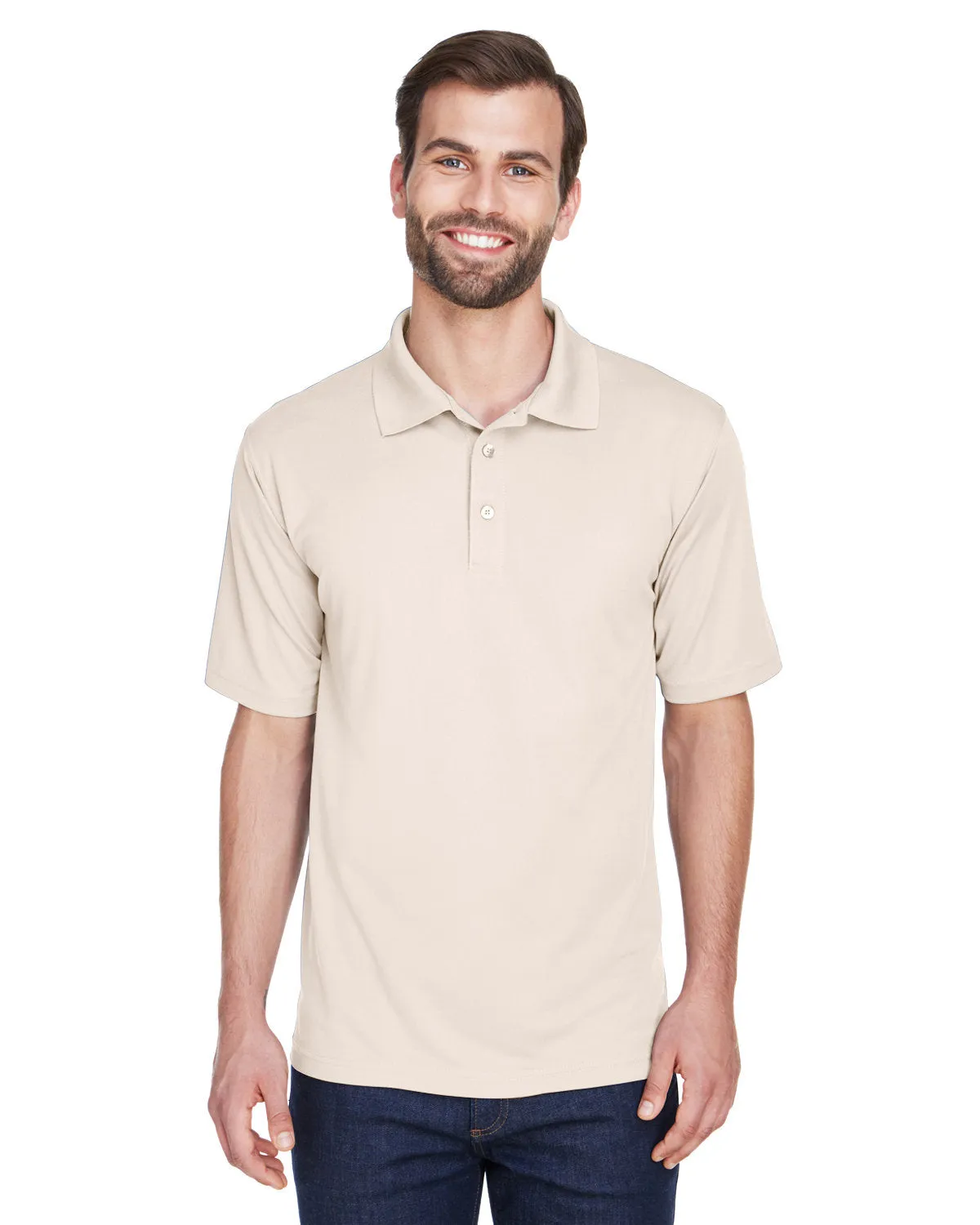 UltraClub 8210 Herren Cool & Dry Mesh-Piqué-Polo