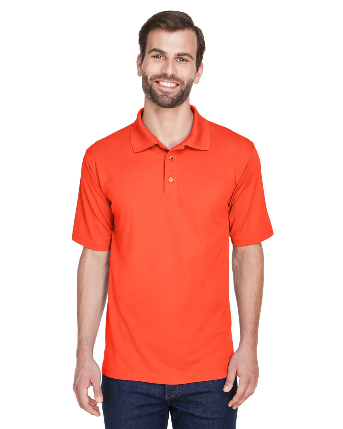 UltraClub 8210 Herren Cool & Dry Mesh-Piqué-Polo