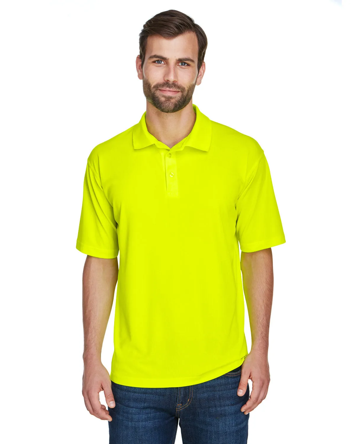 UltraClub 8210 Herren Cool & Dry Mesh-Piqué-Polo