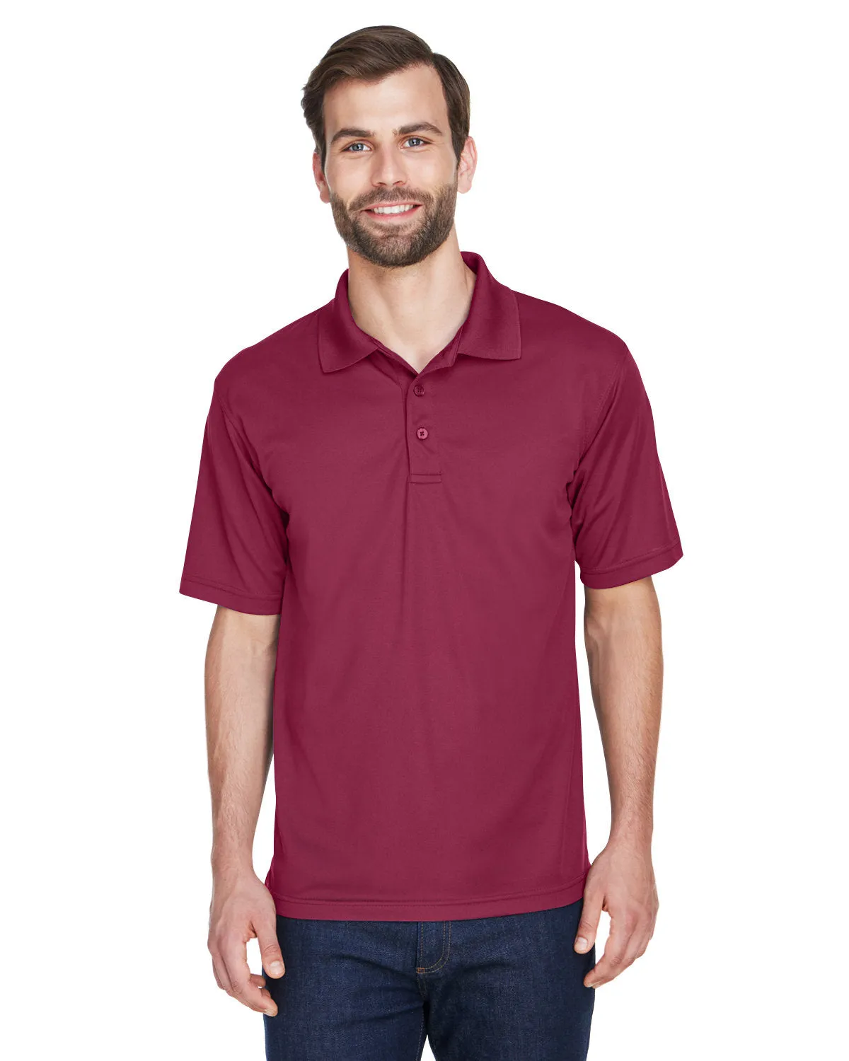 UltraClub 8210 Herren Cool & Dry Mesh-Piqué-Polo