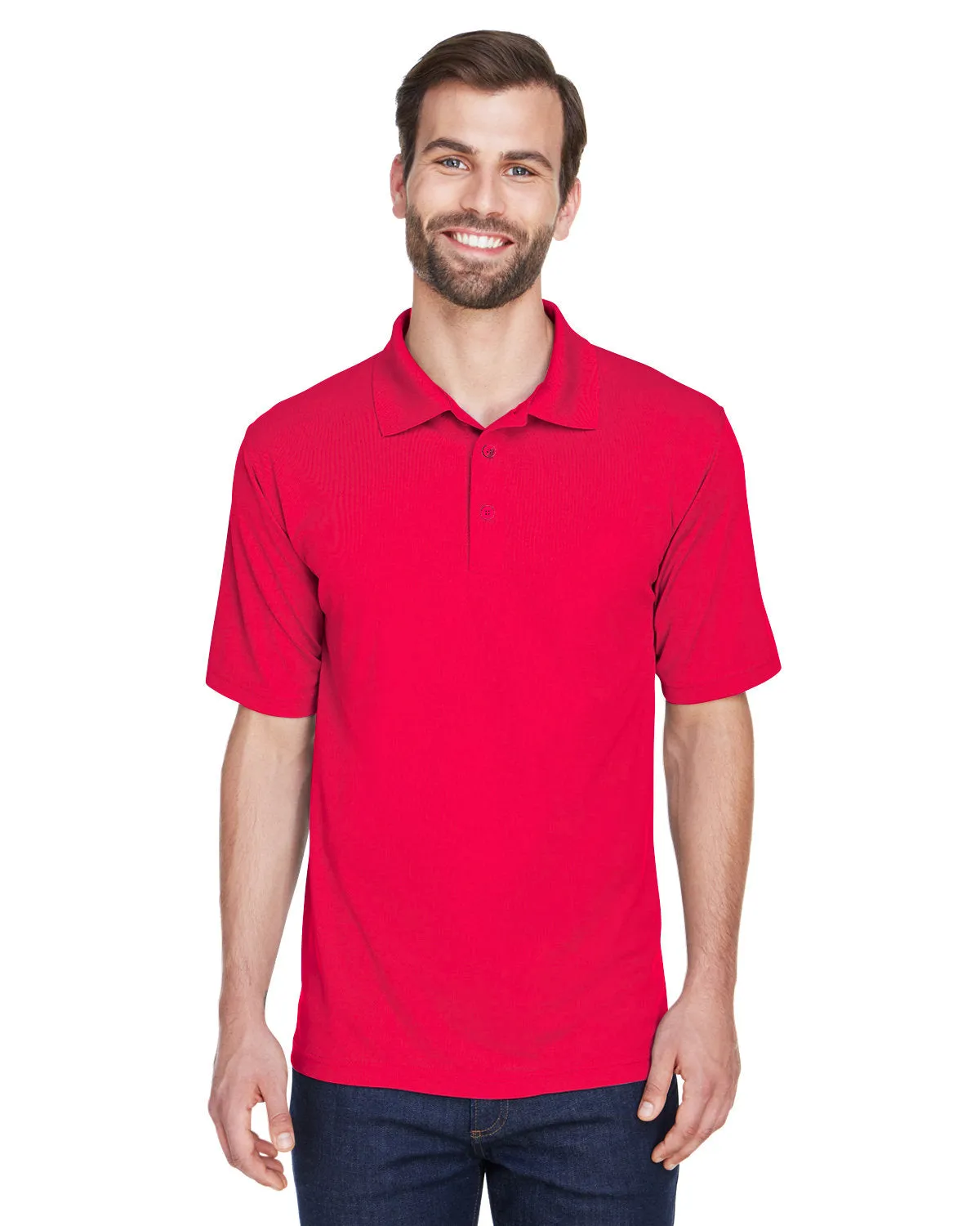 UltraClub 8210 Herren Cool & Dry Mesh-Piqué-Polo