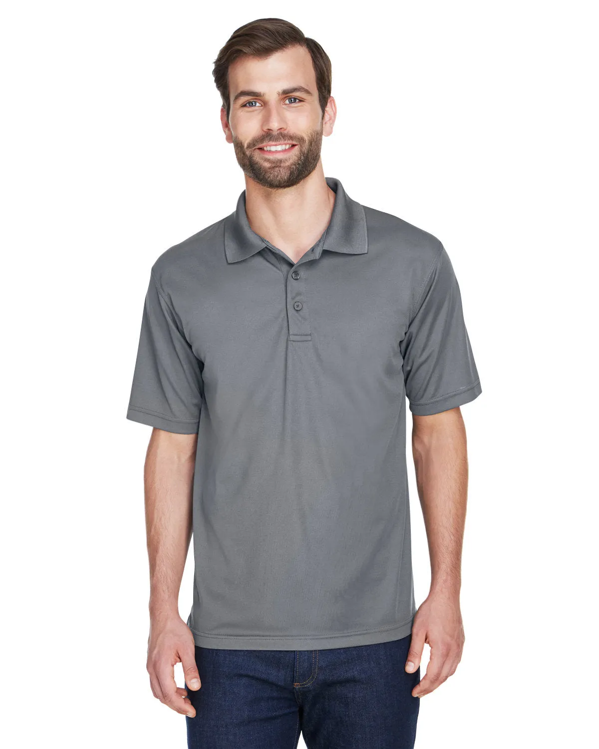 UltraClub 8210 Herren Cool & Dry Mesh-Piqué-Polo