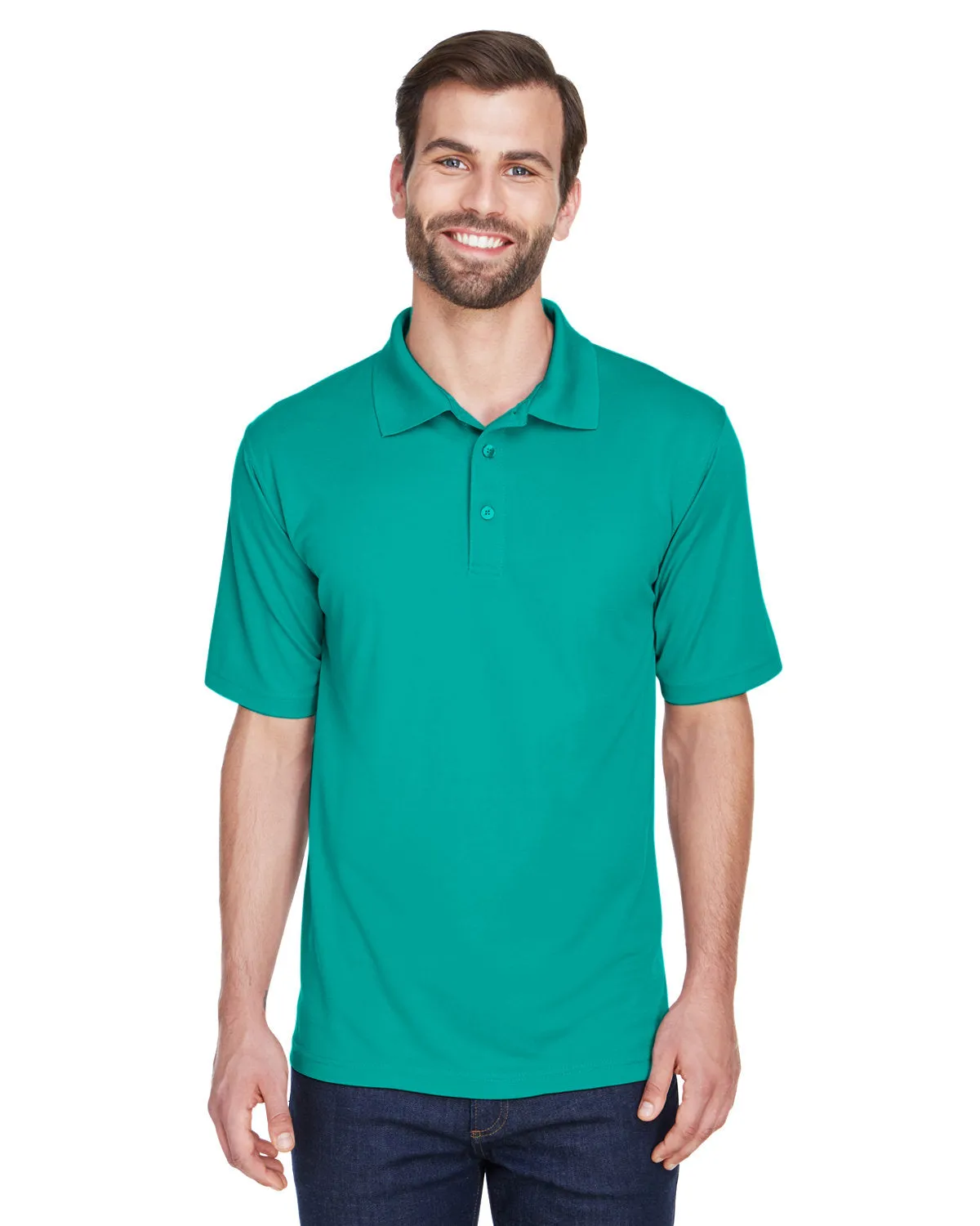 UltraClub 8210 Herren Cool & Dry Mesh-Piqué-Polo