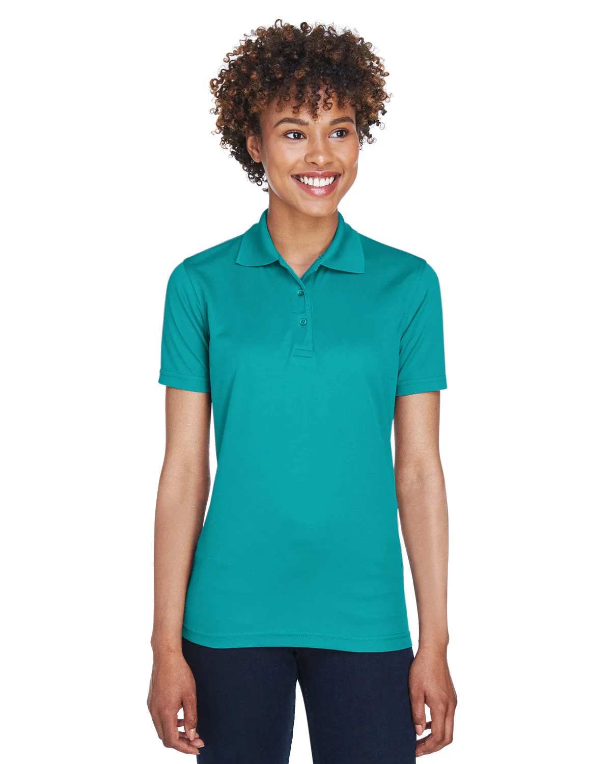 UltraClub 8210L Damen Cool & Dry Mesh Piqué-Polo