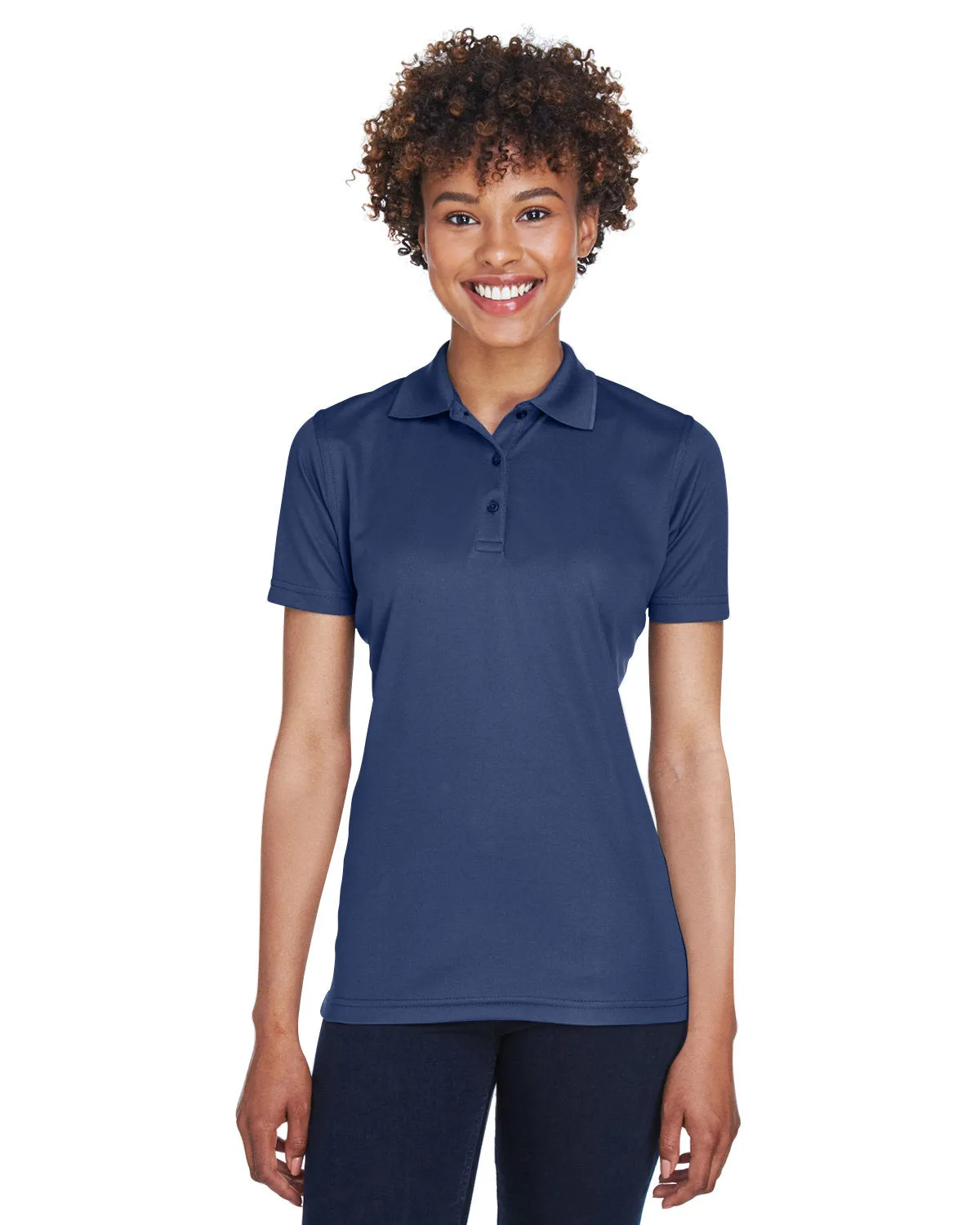 UltraClub 8210L Damen Cool & Dry Mesh Piqué-Polo