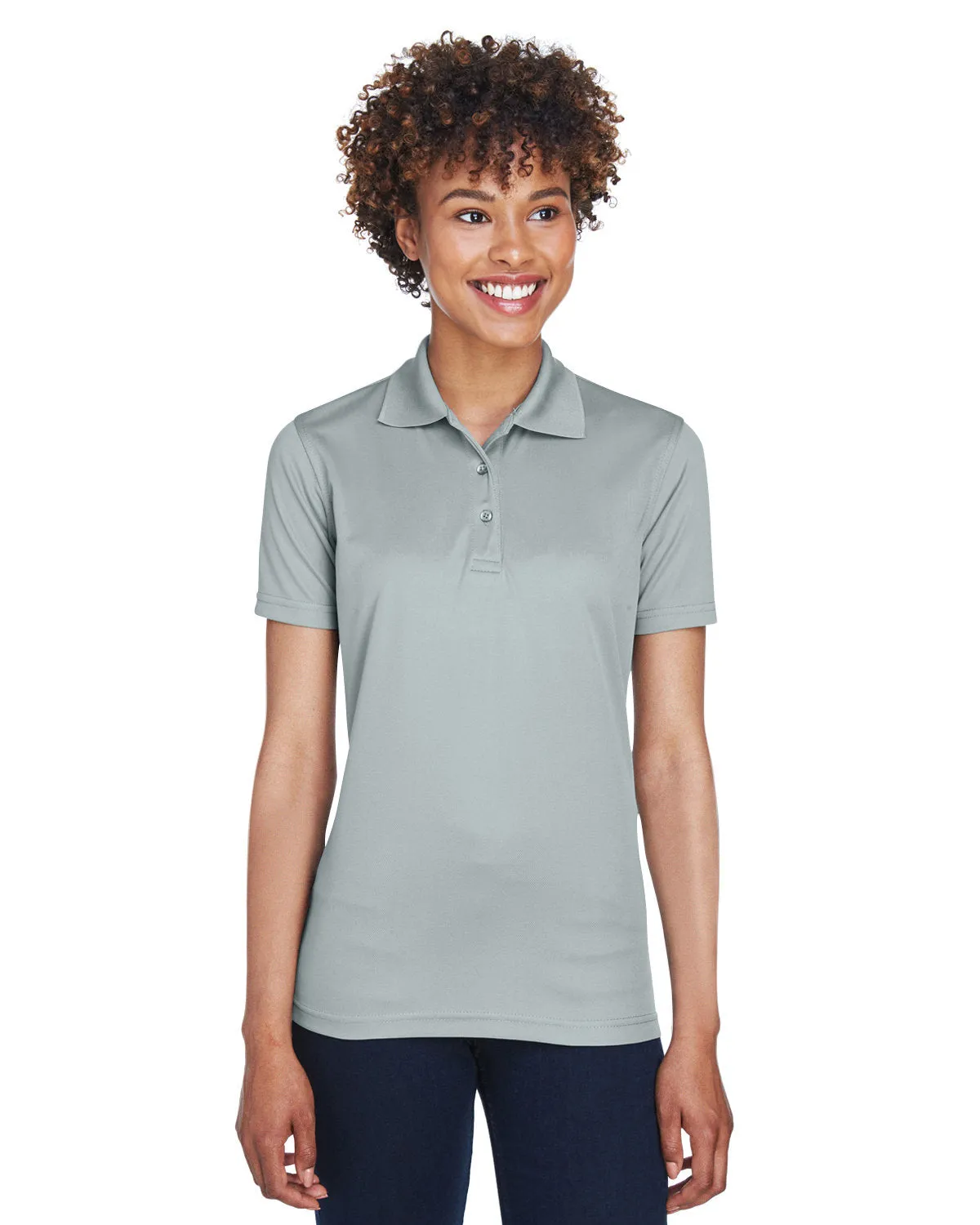 UltraClub 8210L Damen Cool & Dry Mesh Piqué-Polo