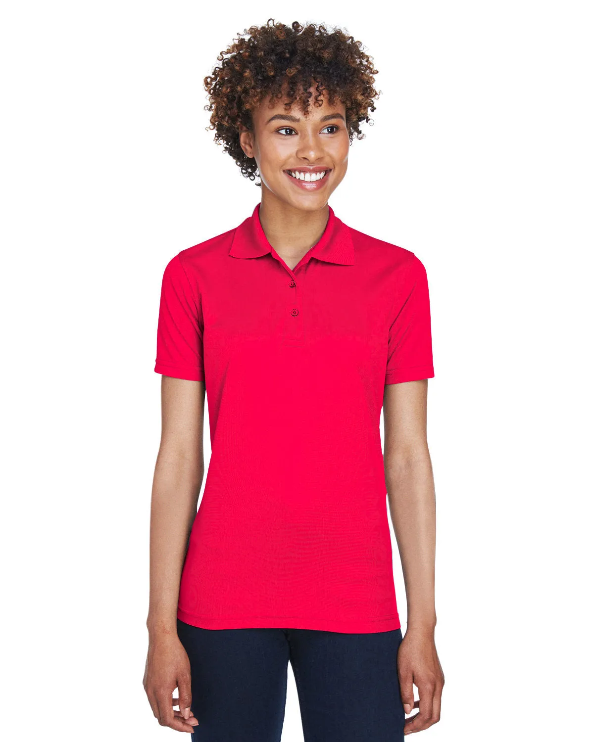 UltraClub 8210L Damen Cool & Dry Mesh Piqué-Polo
