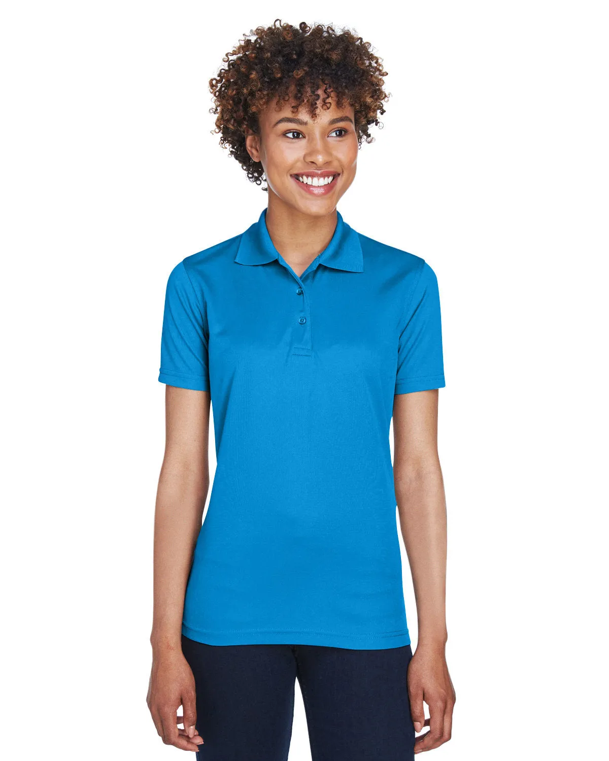 UltraClub 8210L Damen Cool & Dry Mesh Piqué-Polo