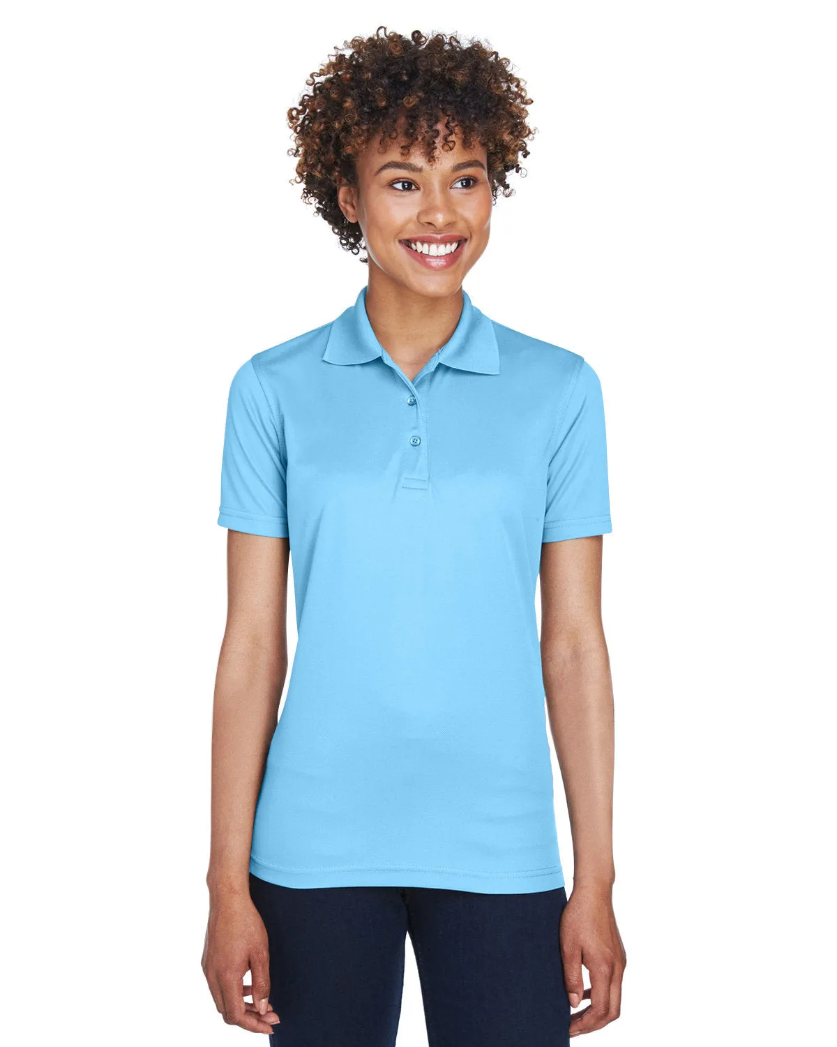 UltraClub 8210L Damen Cool & Dry Mesh Piqué-Polo