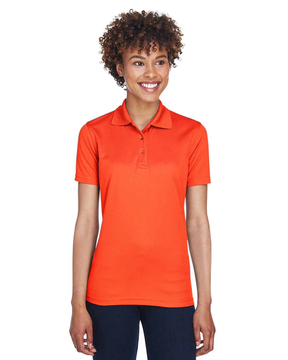 UltraClub 8210L Damen Cool & Dry Mesh Piqué-Polo