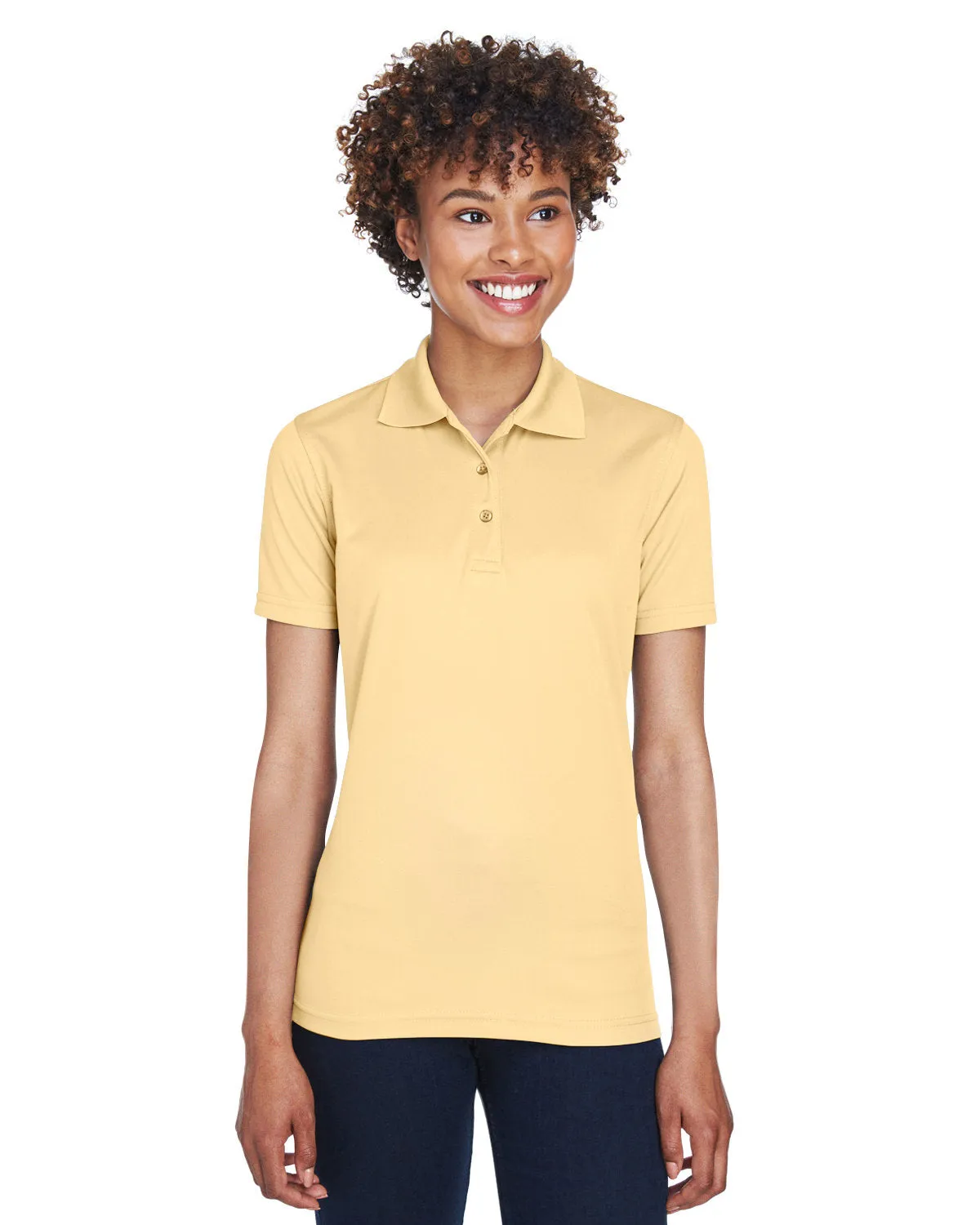 UltraClub 8210L Damen Cool & Dry Mesh Piqué-Polo