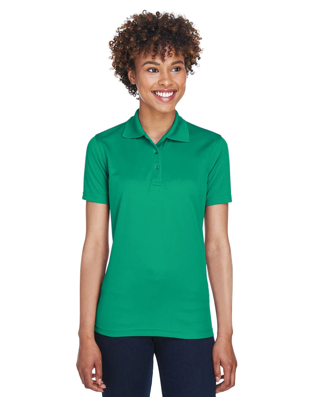 UltraClub 8210L Damen Cool & Dry Mesh Piqué-Polo