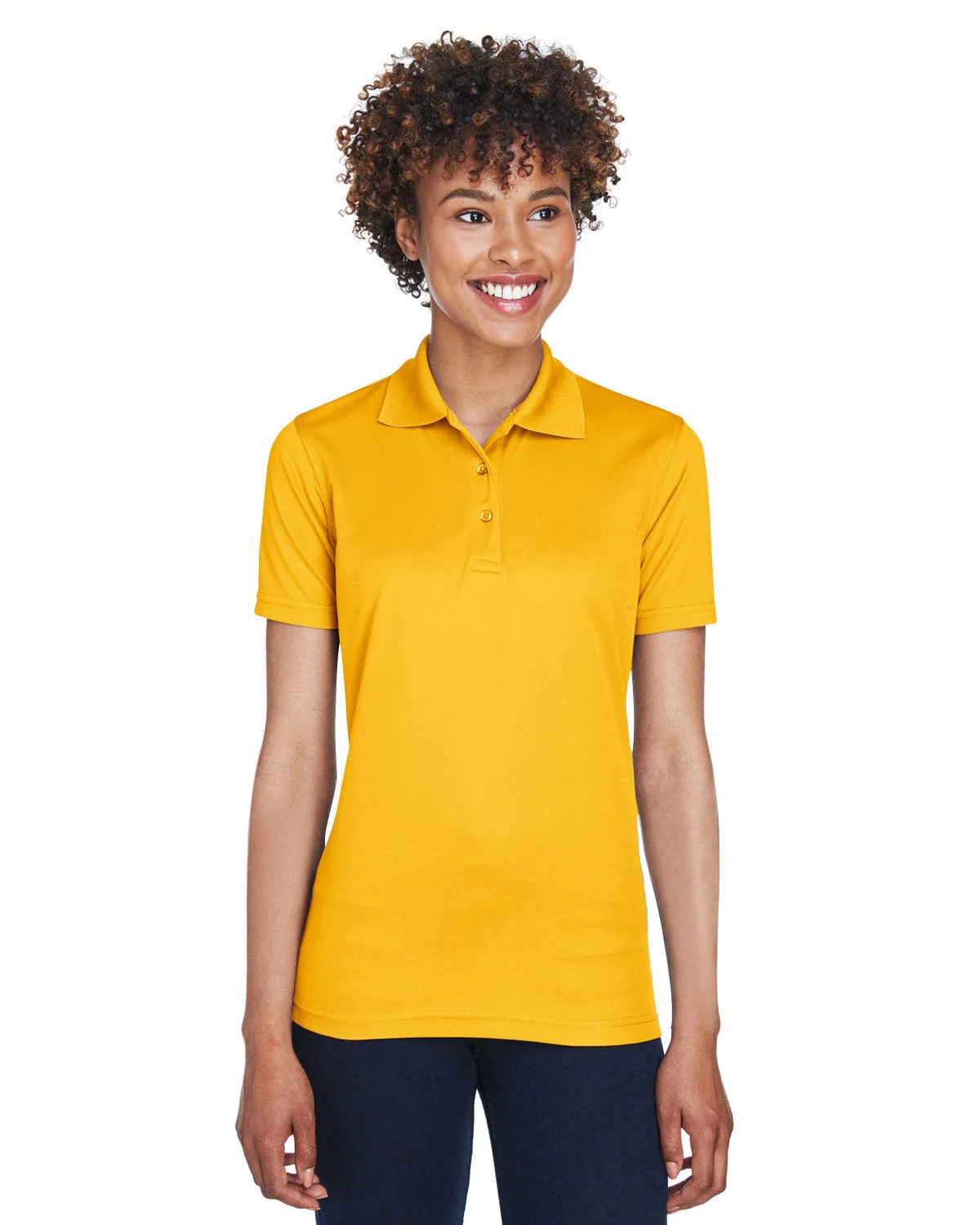 UltraClub 8210L Damen Cool & Dry Mesh Piqué-Polo
