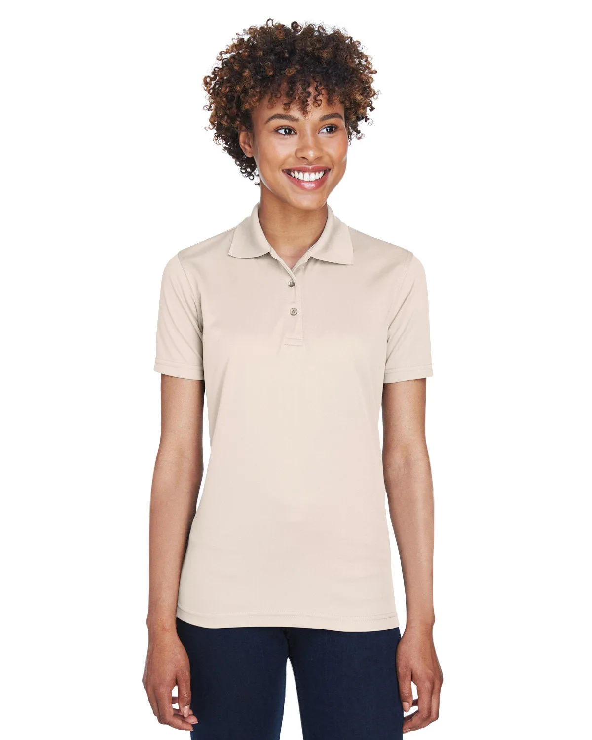 UltraClub 8210L Damen Cool & Dry Mesh Piqué-Polo