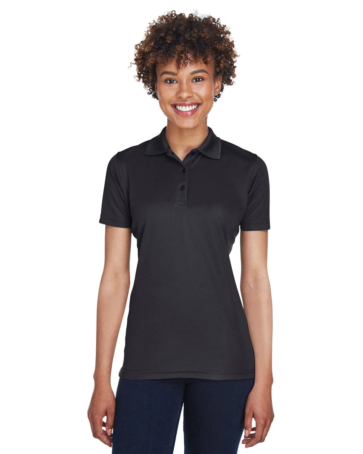 UltraClub 8210L Damen Cool & Dry Mesh Piqué-Polo