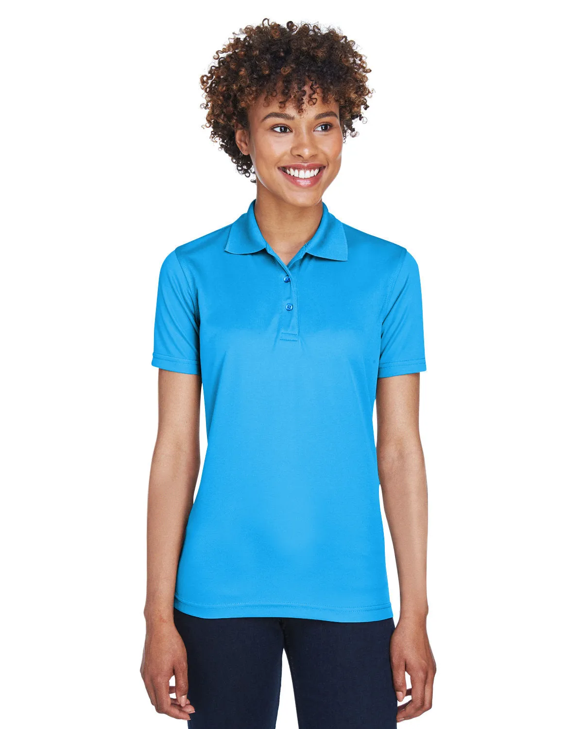 UltraClub 8210L Damen Cool & Dry Mesh Piqué-Polo