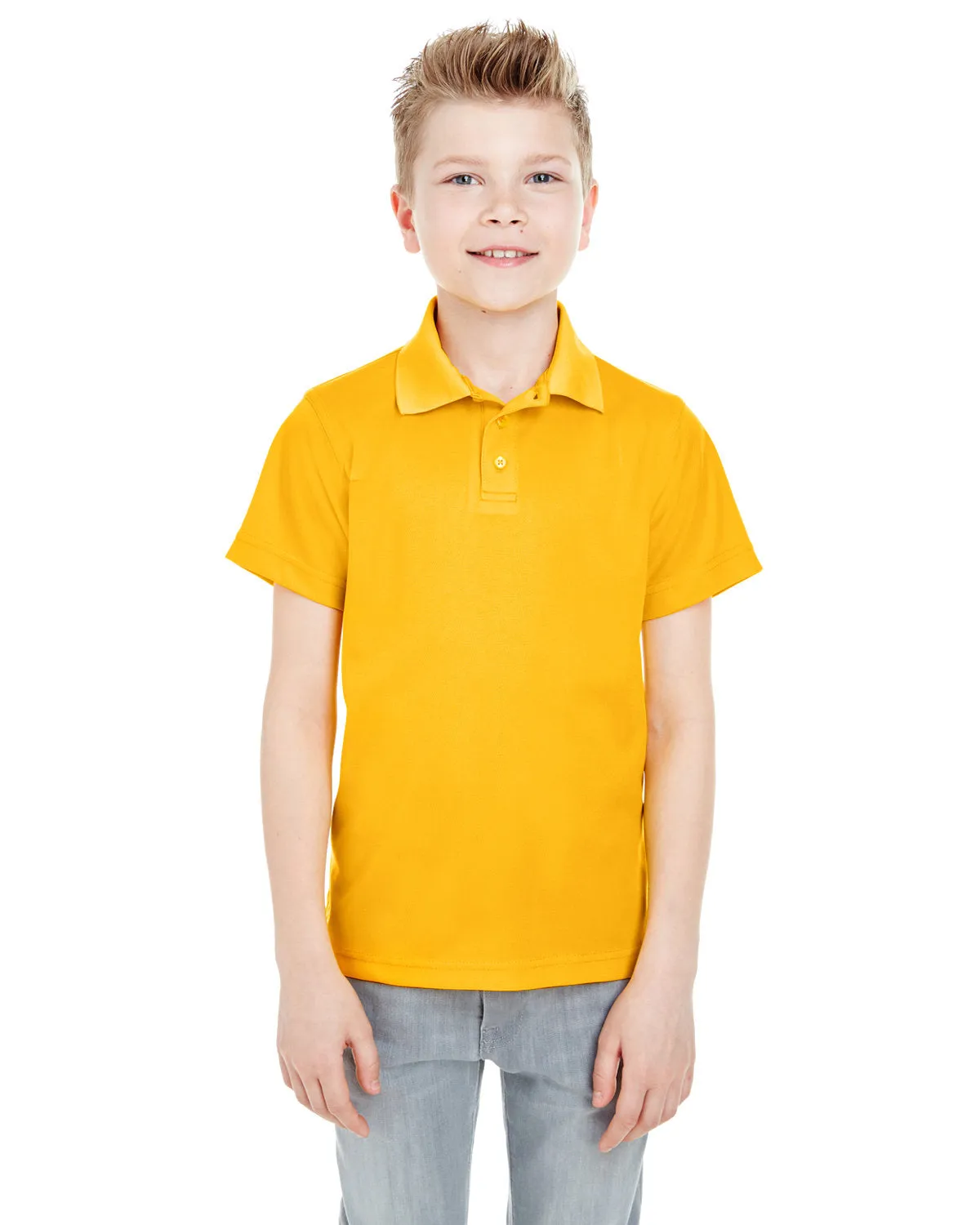 UltraClub 8210Y Jugendliches Cool & Dry Mesh PiquPolo