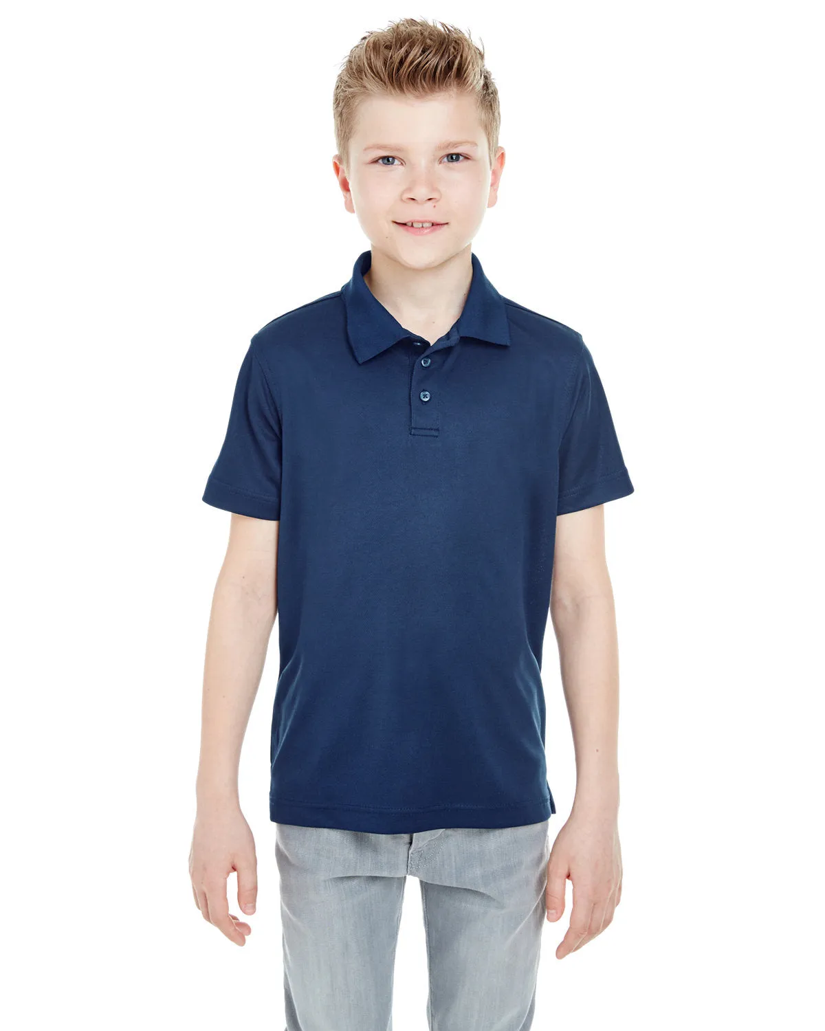 UltraClub 8210Y Jugendliches Cool & Dry Mesh PiquPolo