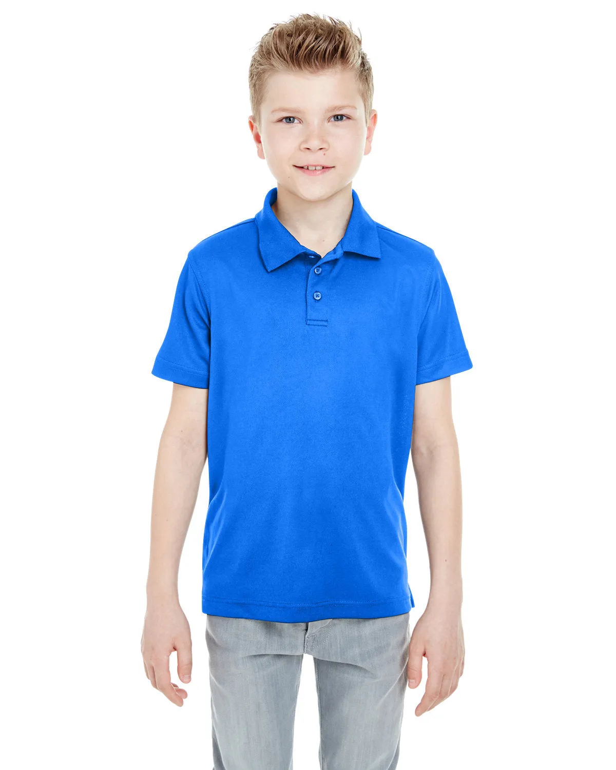 UltraClub 8210Y Jugendliches Cool & Dry Mesh PiquPolo