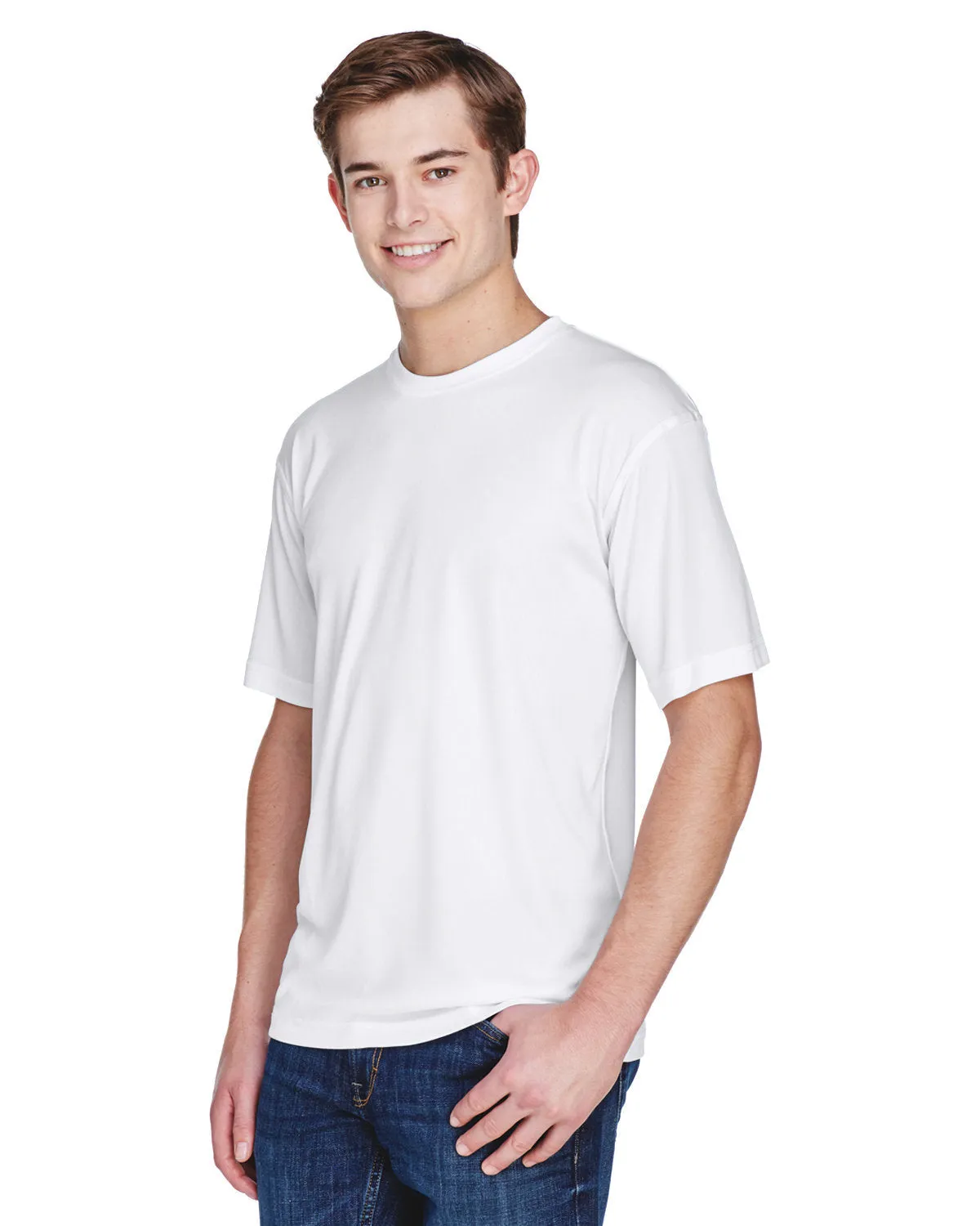 UltraClub 8620 Herren Basic Performance T-Shirt mit Cool & Dry Technologie
