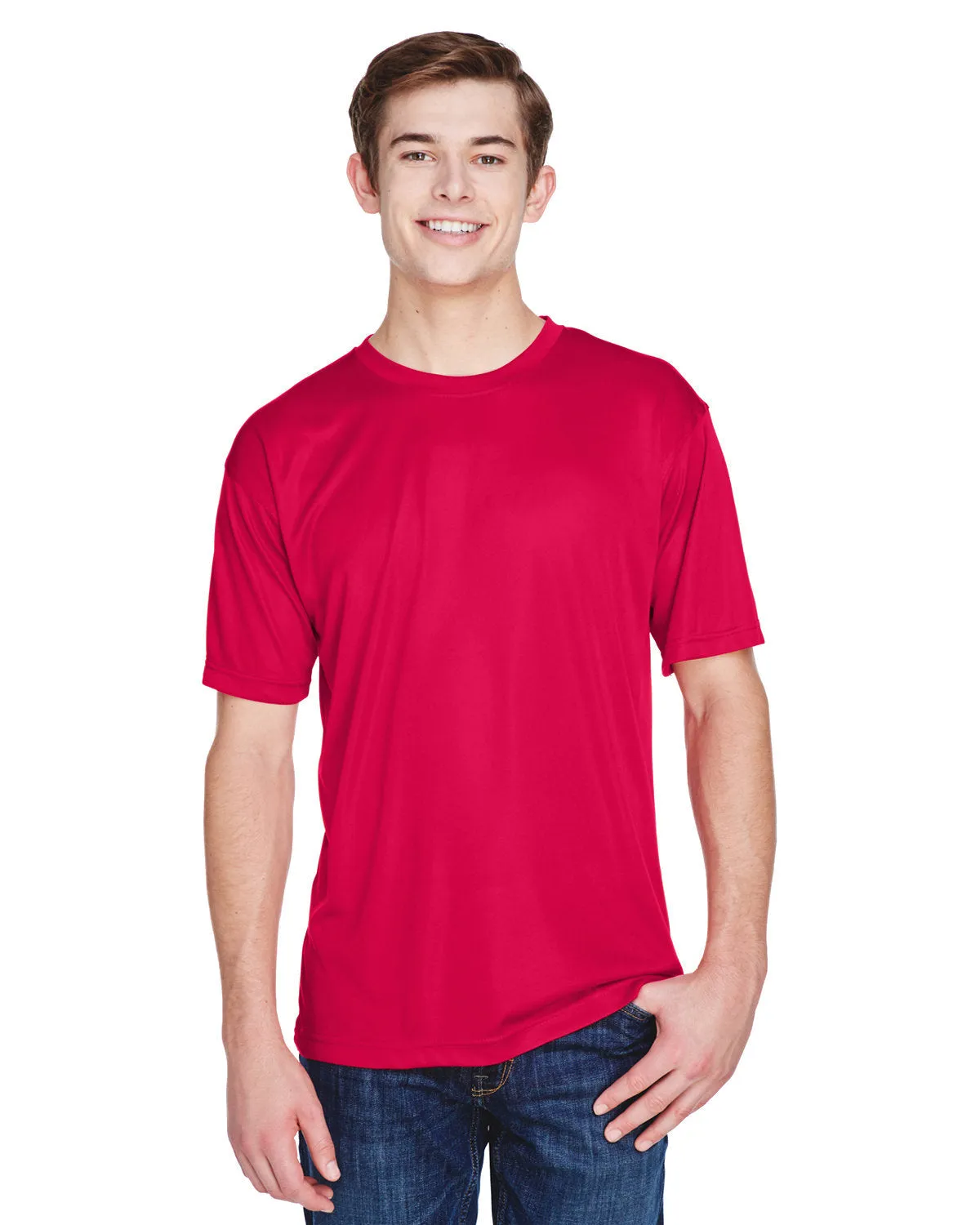 UltraClub 8620 Herren Basic Performance T-Shirt mit Cool & Dry Technologie
