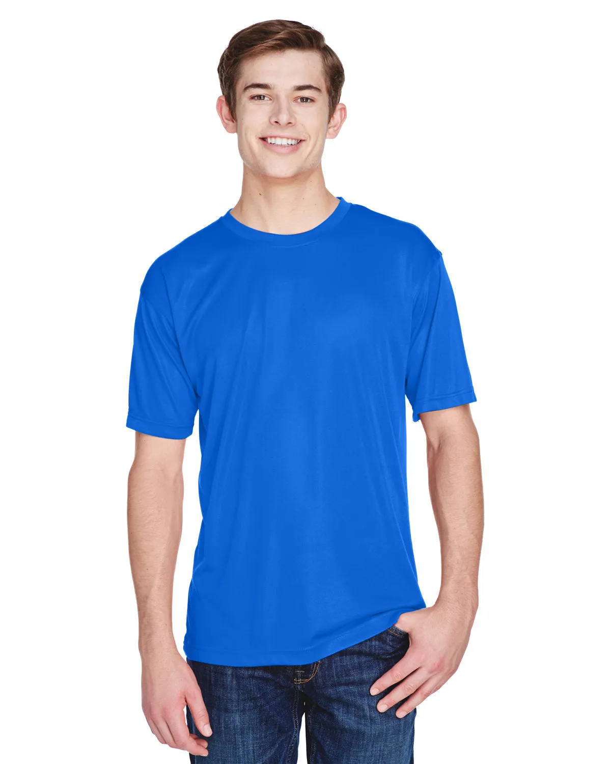 UltraClub 8620 Herren Basic Performance T-Shirt mit Cool & Dry Technologie