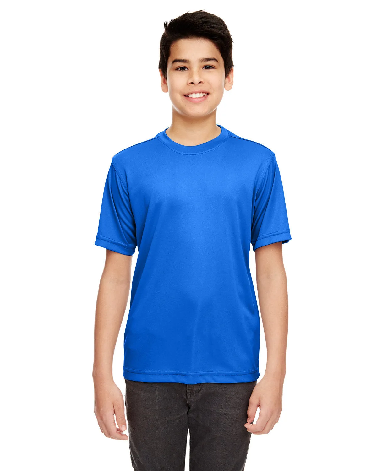UltraClub 8620Y Jugendliches Cool & Dry Basic Performance T-Shirt