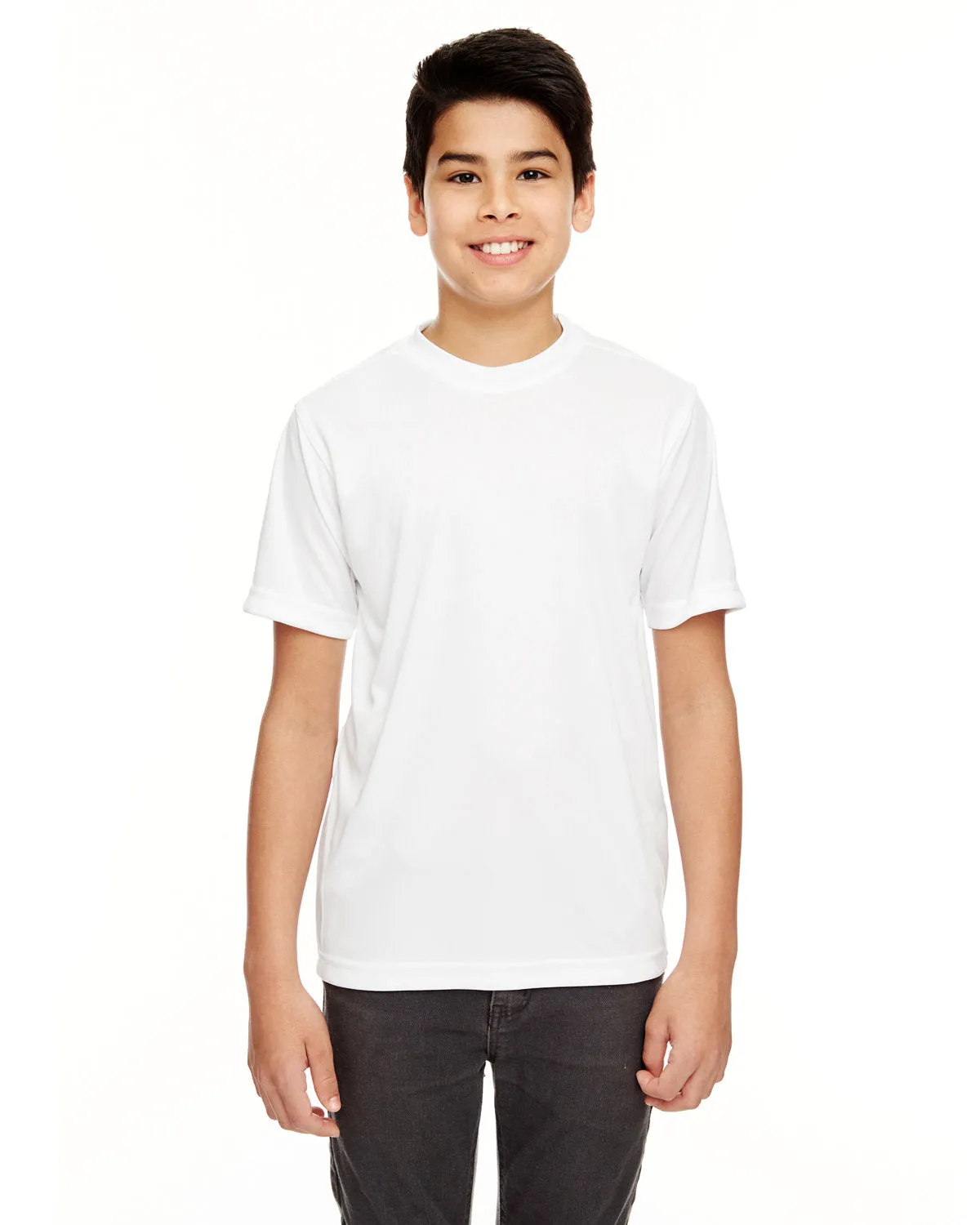 UltraClub 8620Y Jugendliches Cool & Dry Basic Performance T-Shirt