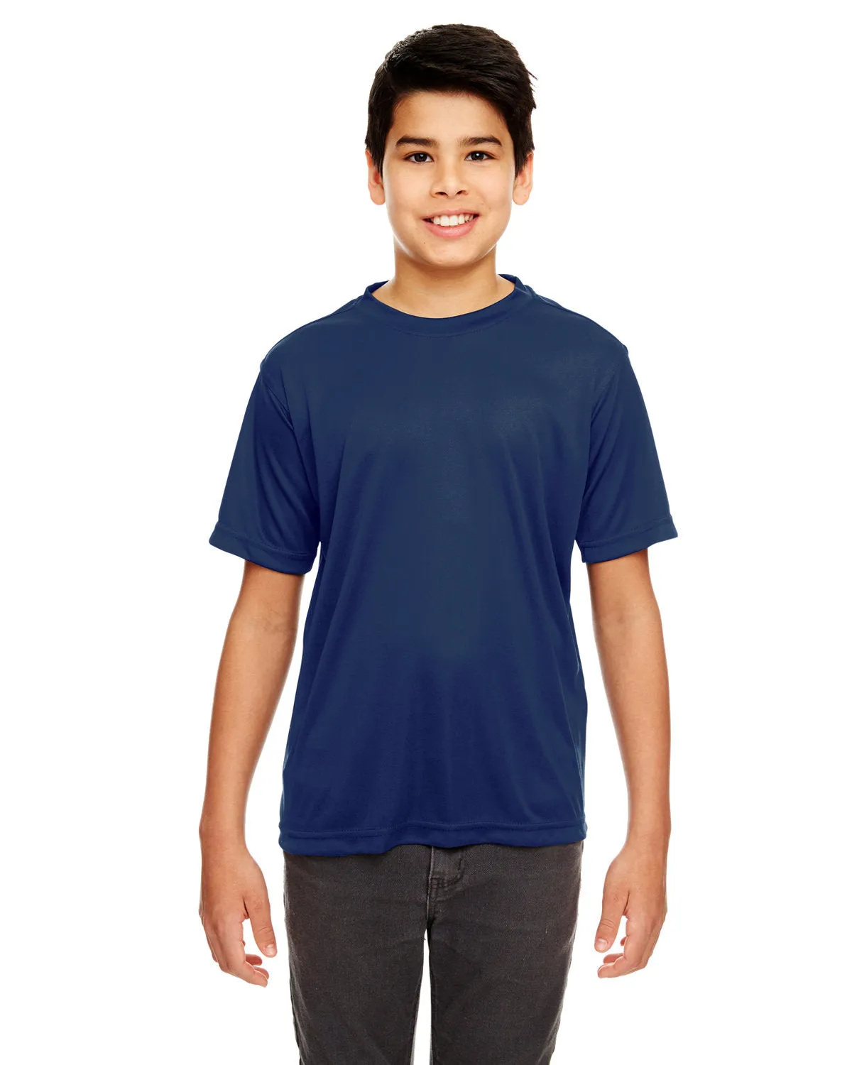 UltraClub 8620Y Jugendliches Cool & Dry Basic Performance T-Shirt