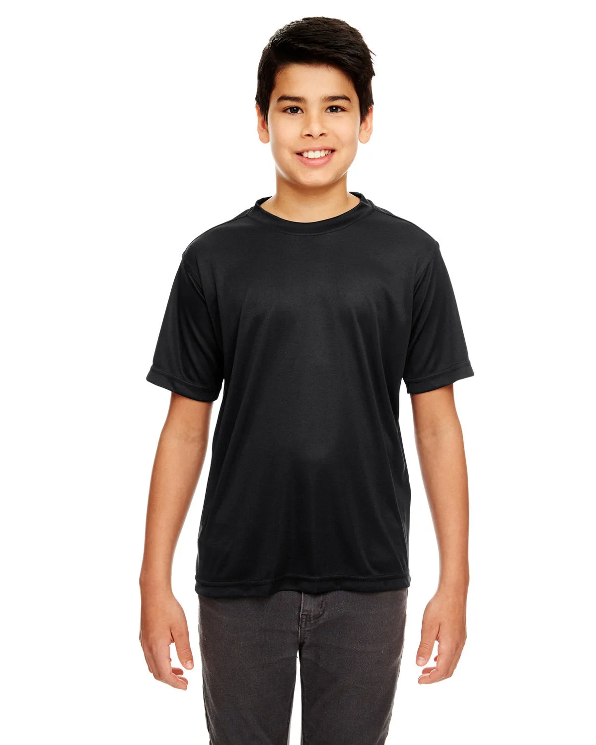 UltraClub 8620Y Jugendliches Cool & Dry Basic Performance T-Shirt