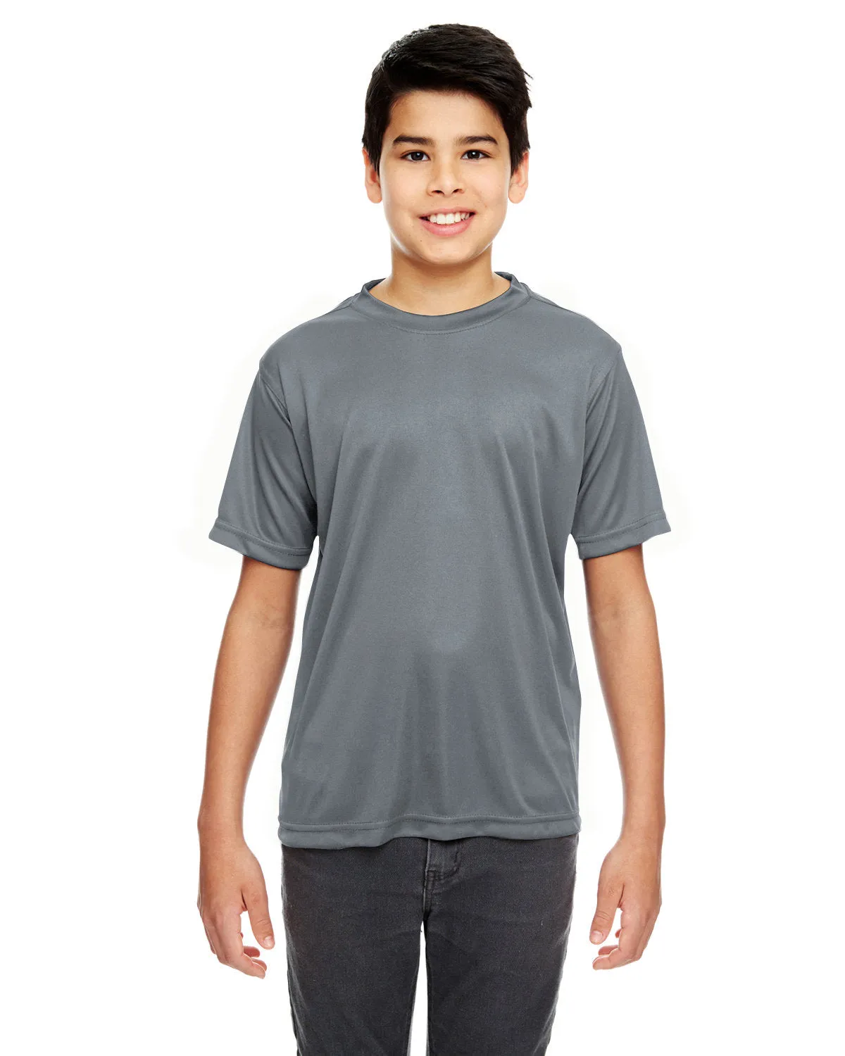 UltraClub 8620Y Jugendliches Cool & Dry Basic Performance T-Shirt