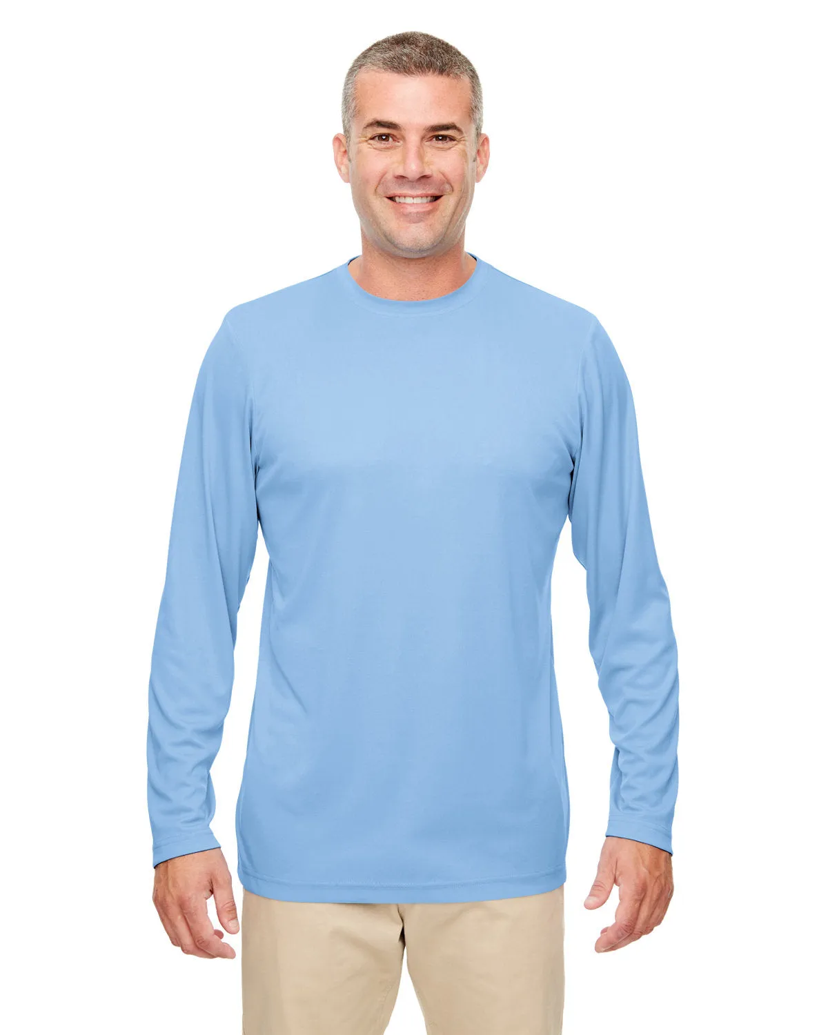 UltraClub 8622 Herren Cool & Dry Performance Langarm-Shirt