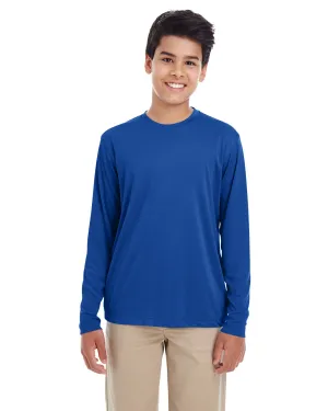 UltraClub 8622Y Jugendliches Cool & Dry Performance Langarm-Shirt
