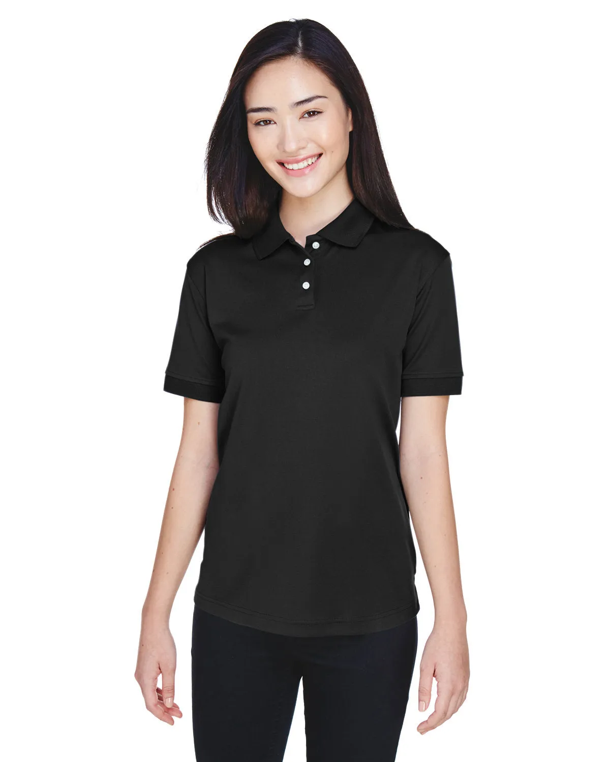 UltraClub U8315L Damen Platinum Performance Piqué Polo mit TempControl-Technologie