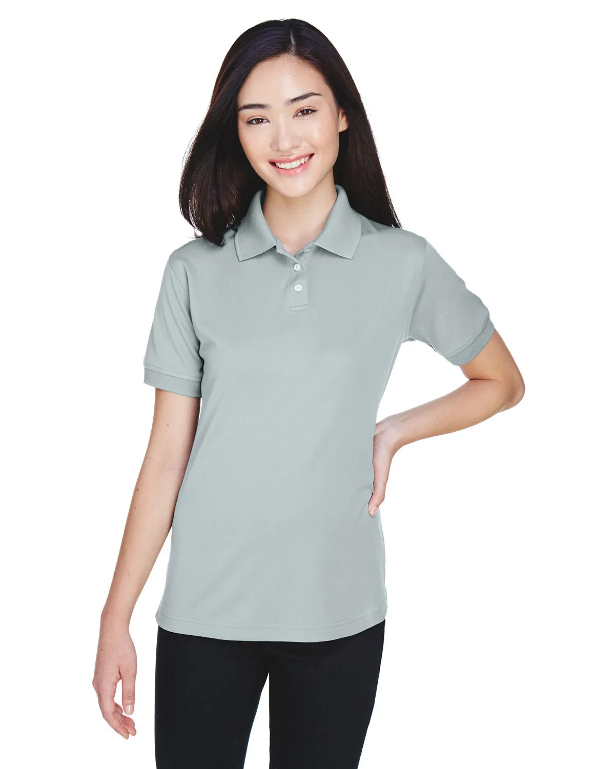 UltraClub U8315L Damen Platinum Performance Piqué Polo mit TempControl-Technologie