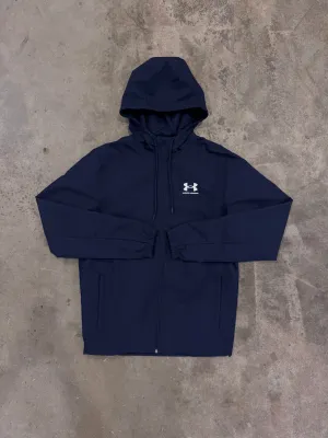Under Armour Rival Woven Windbreaker - Marineblau