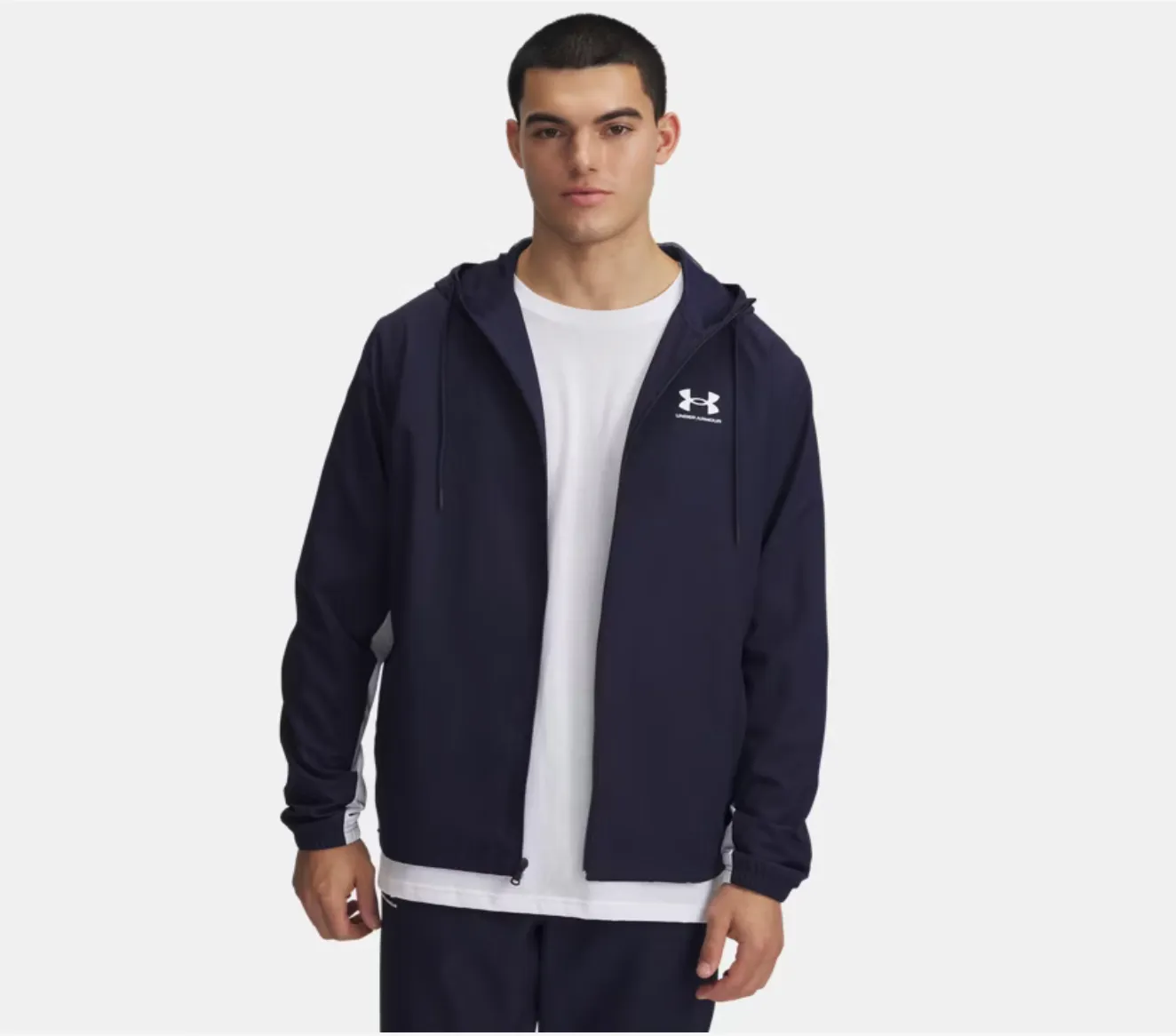 Under Armour Rival Woven Windbreaker - Marineblau