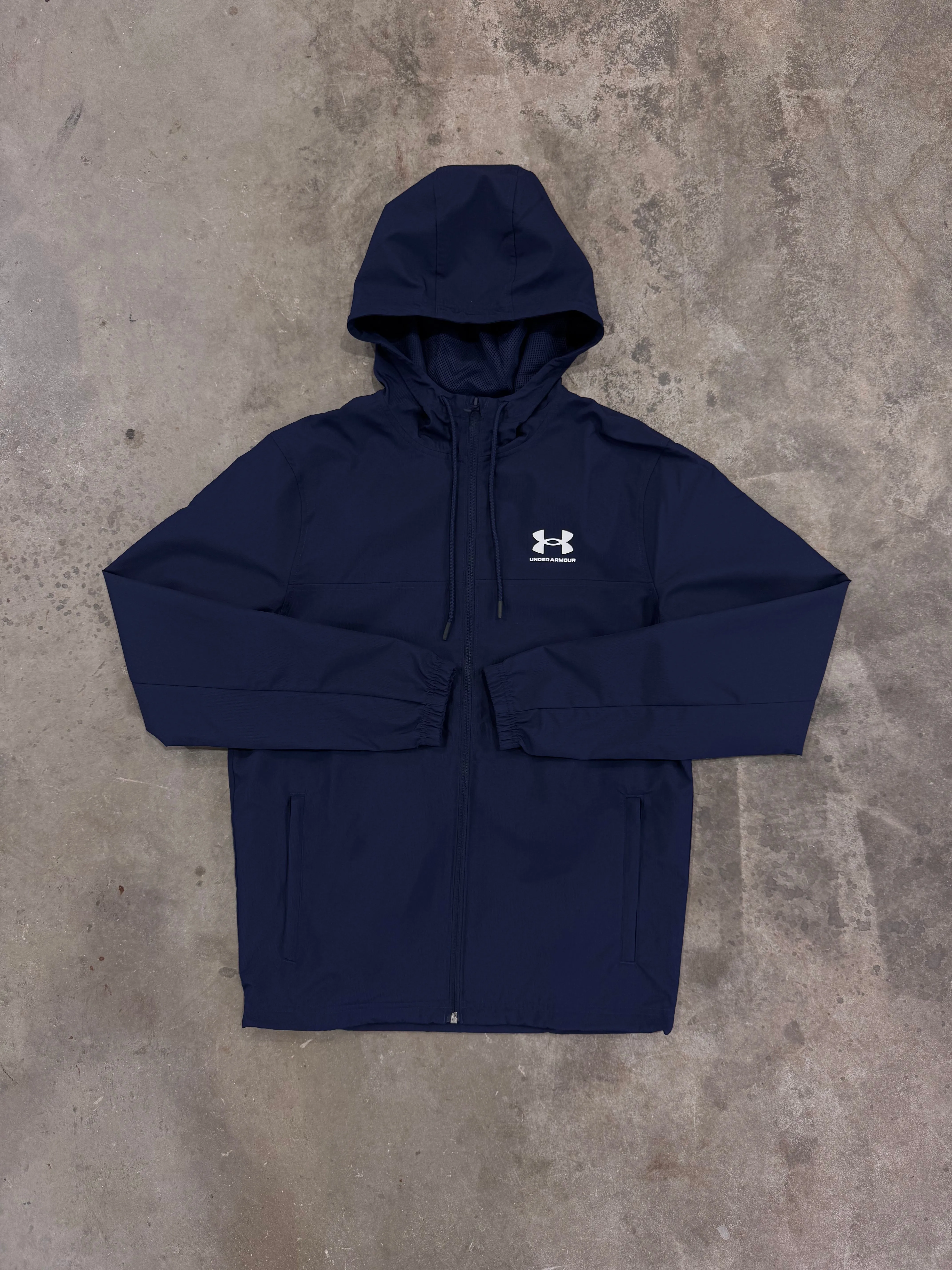 Under Armour Rival Woven Windbreaker - Marineblau