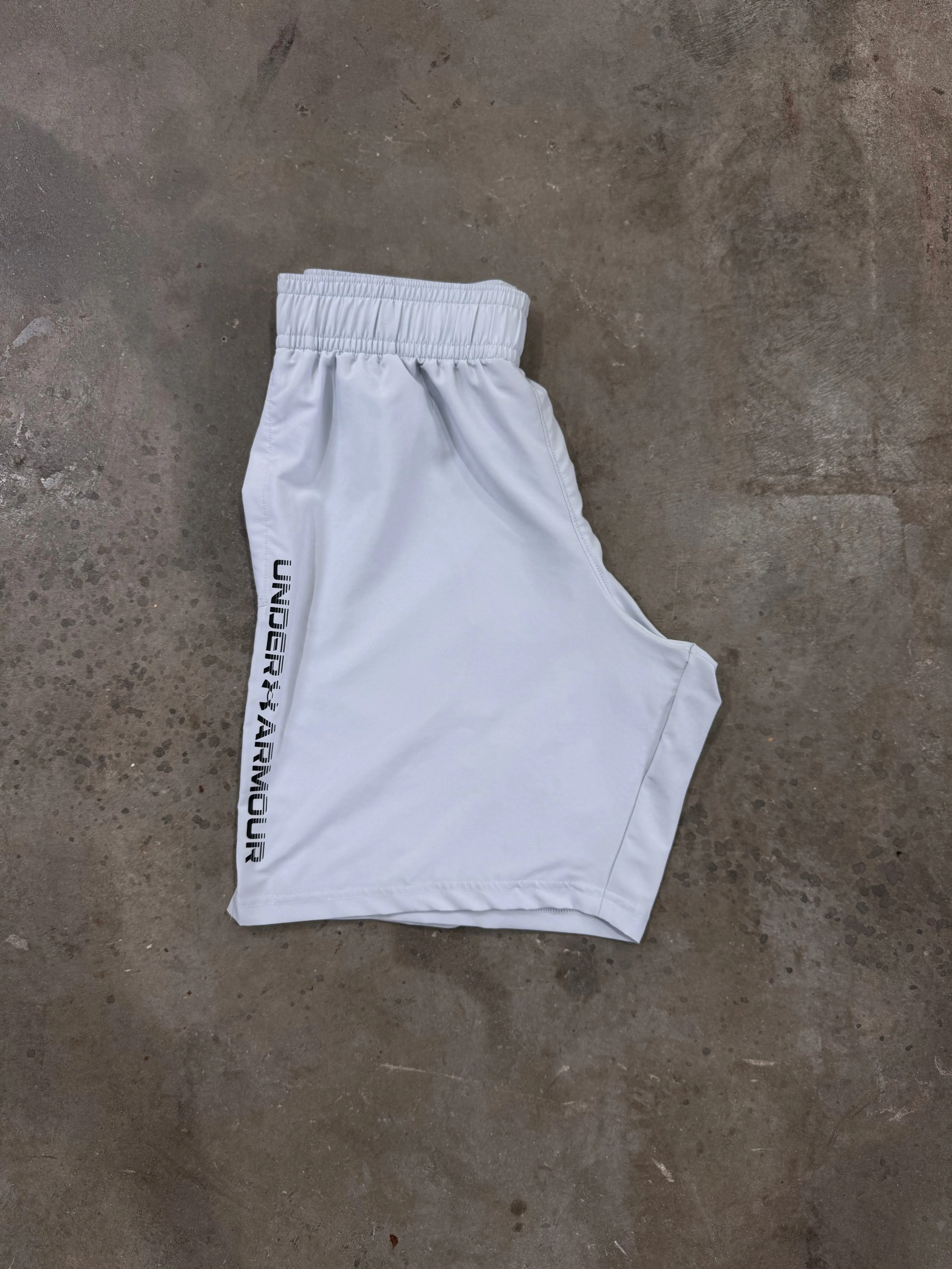 Under Armour Wordmark Short - Halo Grau