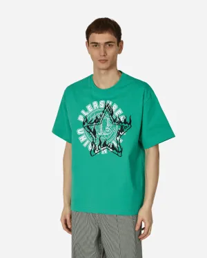 Universitäts Schwergewicht T-Shirt Grün