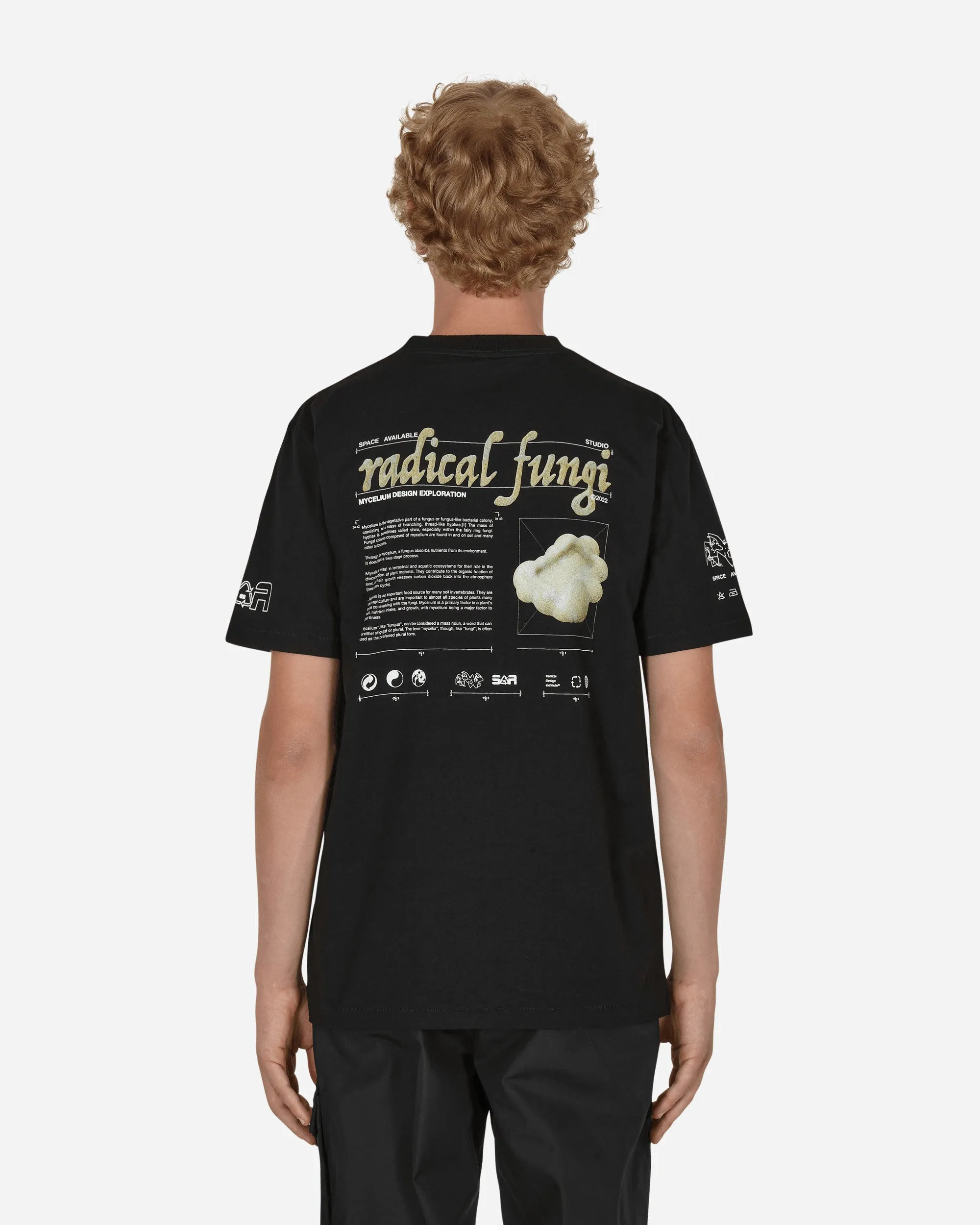 Upgecyceltes Case Study T-Shirt Schwarz