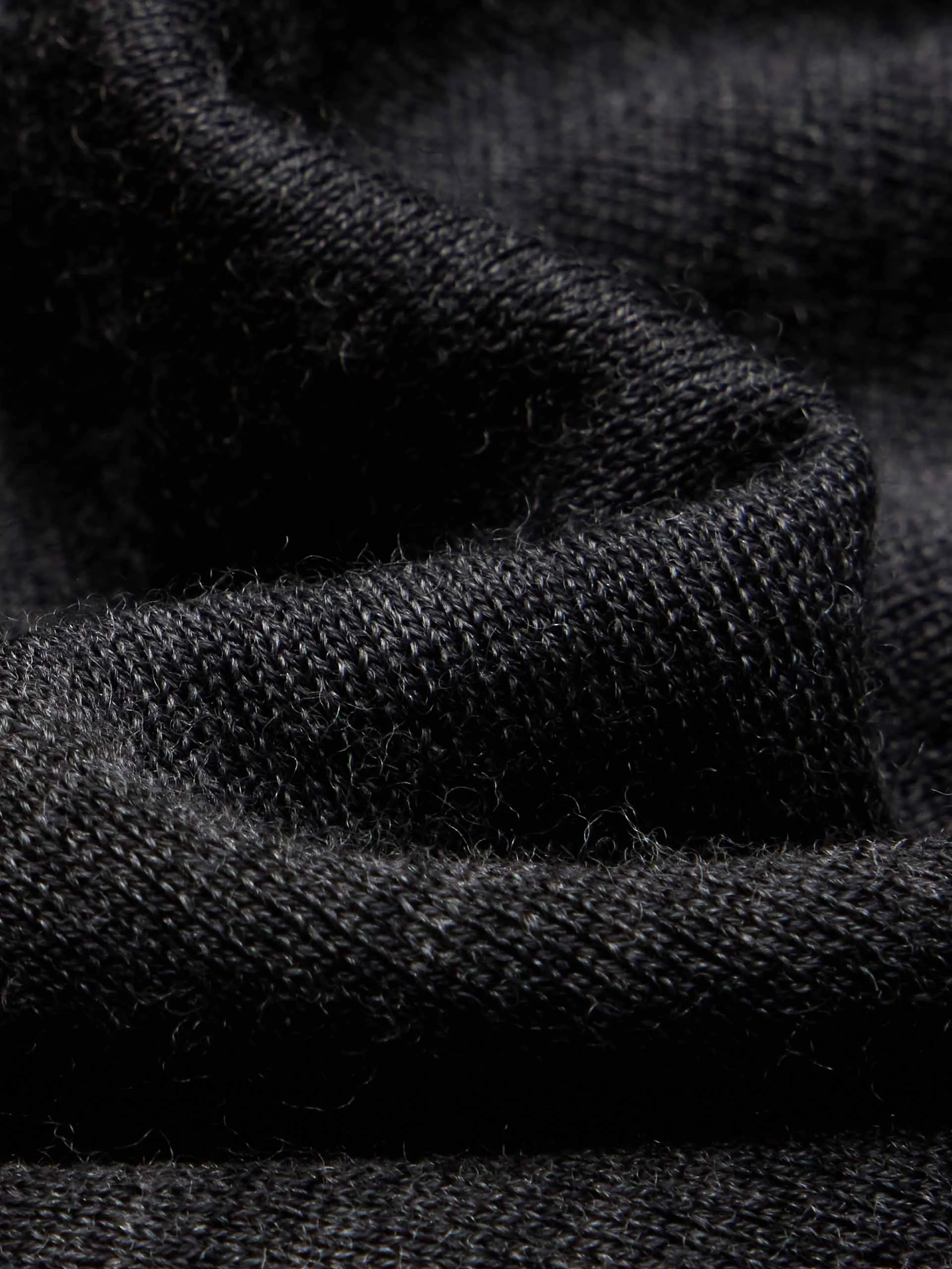 V-Ausschnitt weicher Wollcardigan