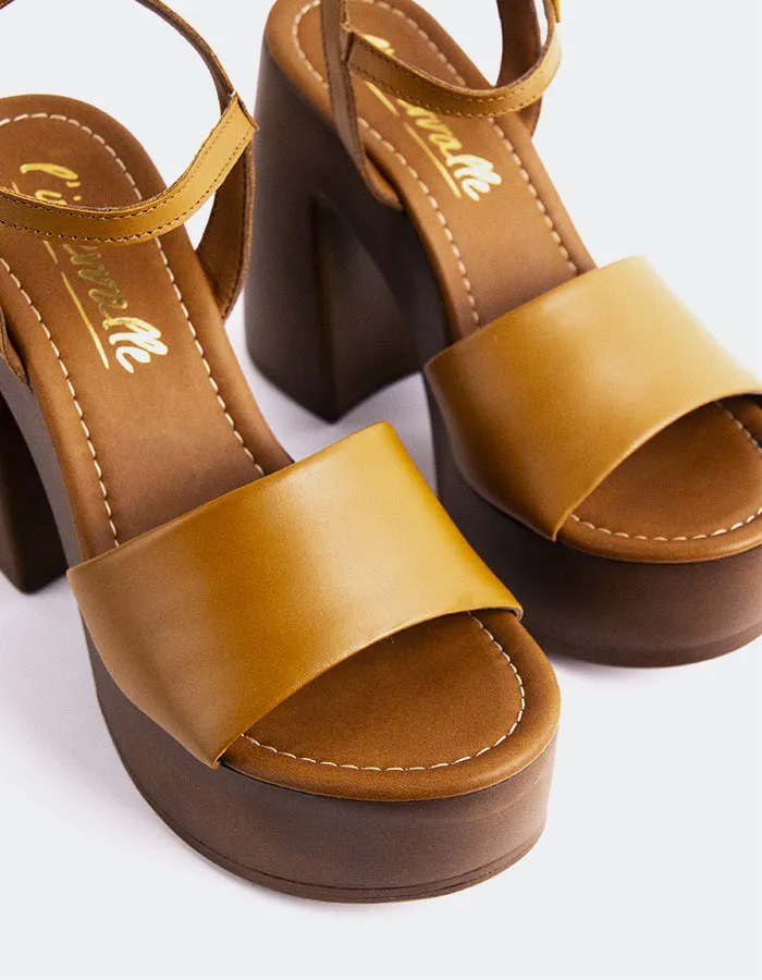 Veria Braun Leder