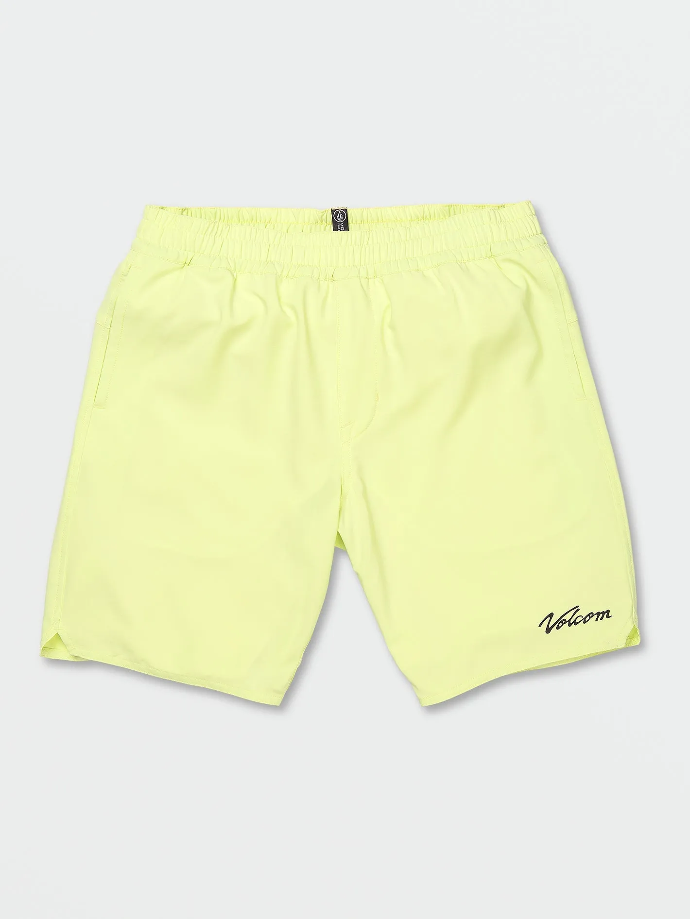 Volcom Belmont Herren Shorts mit elastischer Taille in Schattenlimette