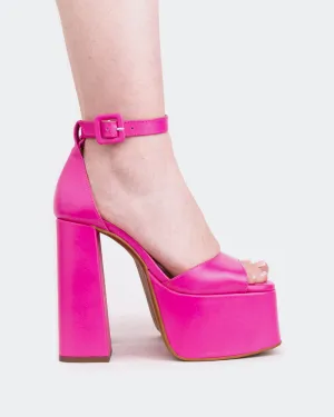 Walton Pink Leder/Rosa Leder